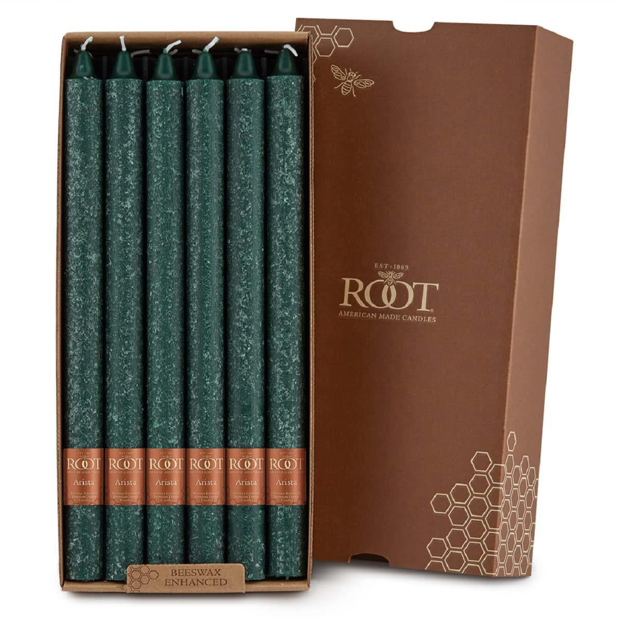 Root Candles 12" Unscented Timberline™ Arista™ Taper Candles, 12ct.
