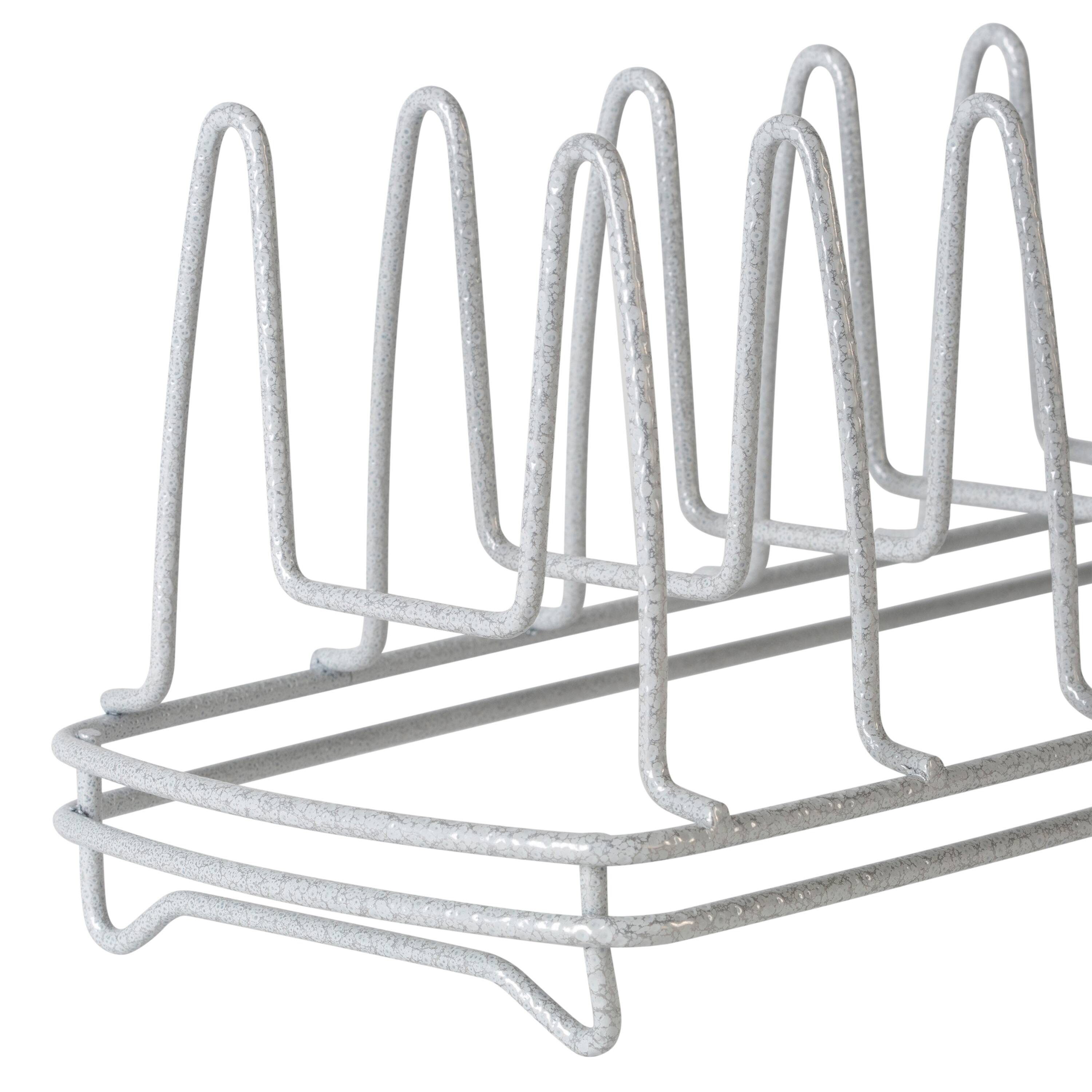 Laura Ashley White Speckled Lid Organizer