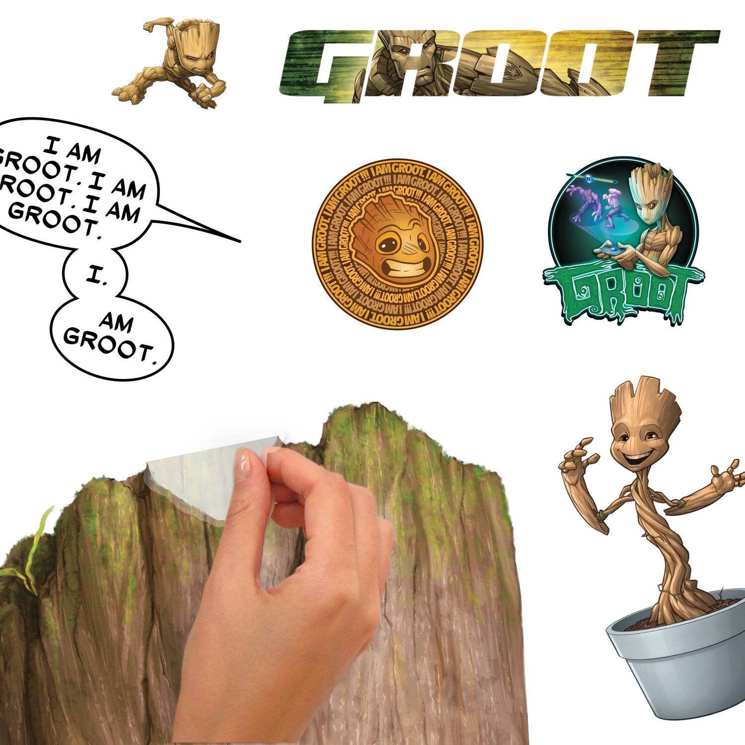 RoomMates Groot Peel & Stick Giant Wall Decal Set