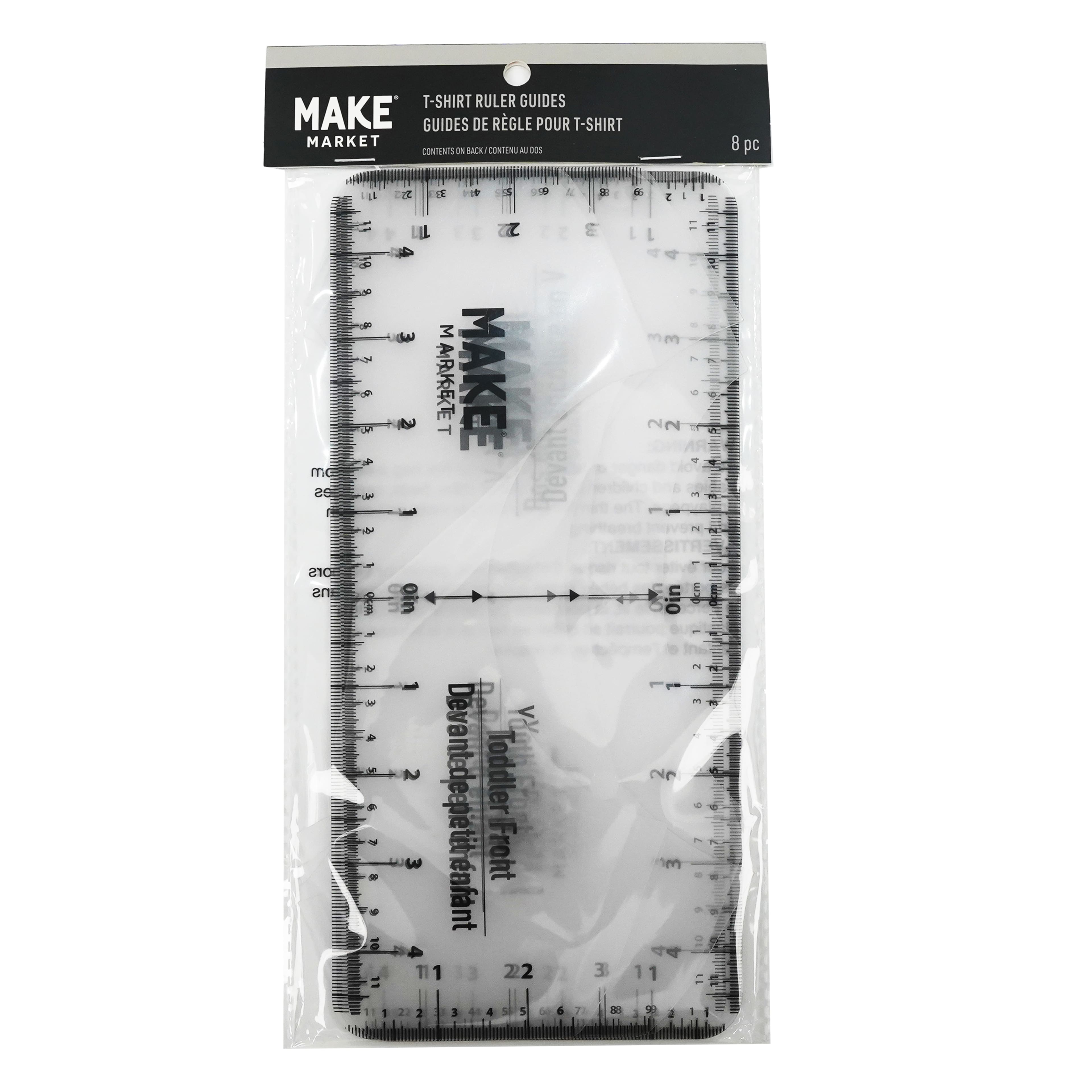 T-Shirt Ruler Guide Set by Make Market&#xAE;