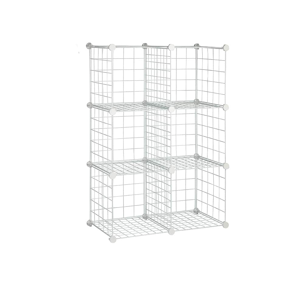 Honey Can Do White 6-Pack Modular Mesh Storage Cube | Michaels