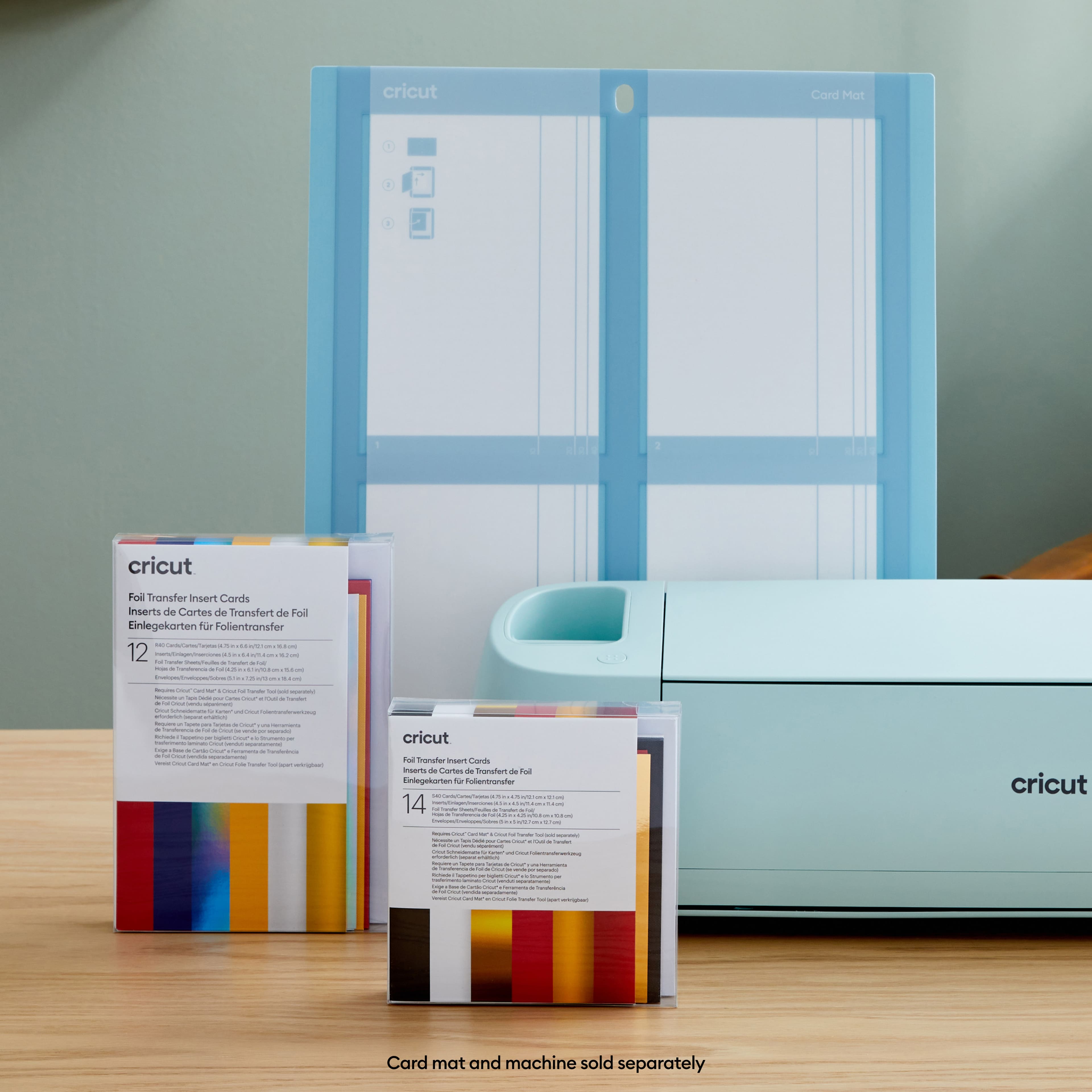 Cricut® S40 Foil Transfer Insert Cards, Royal Flush Sampler