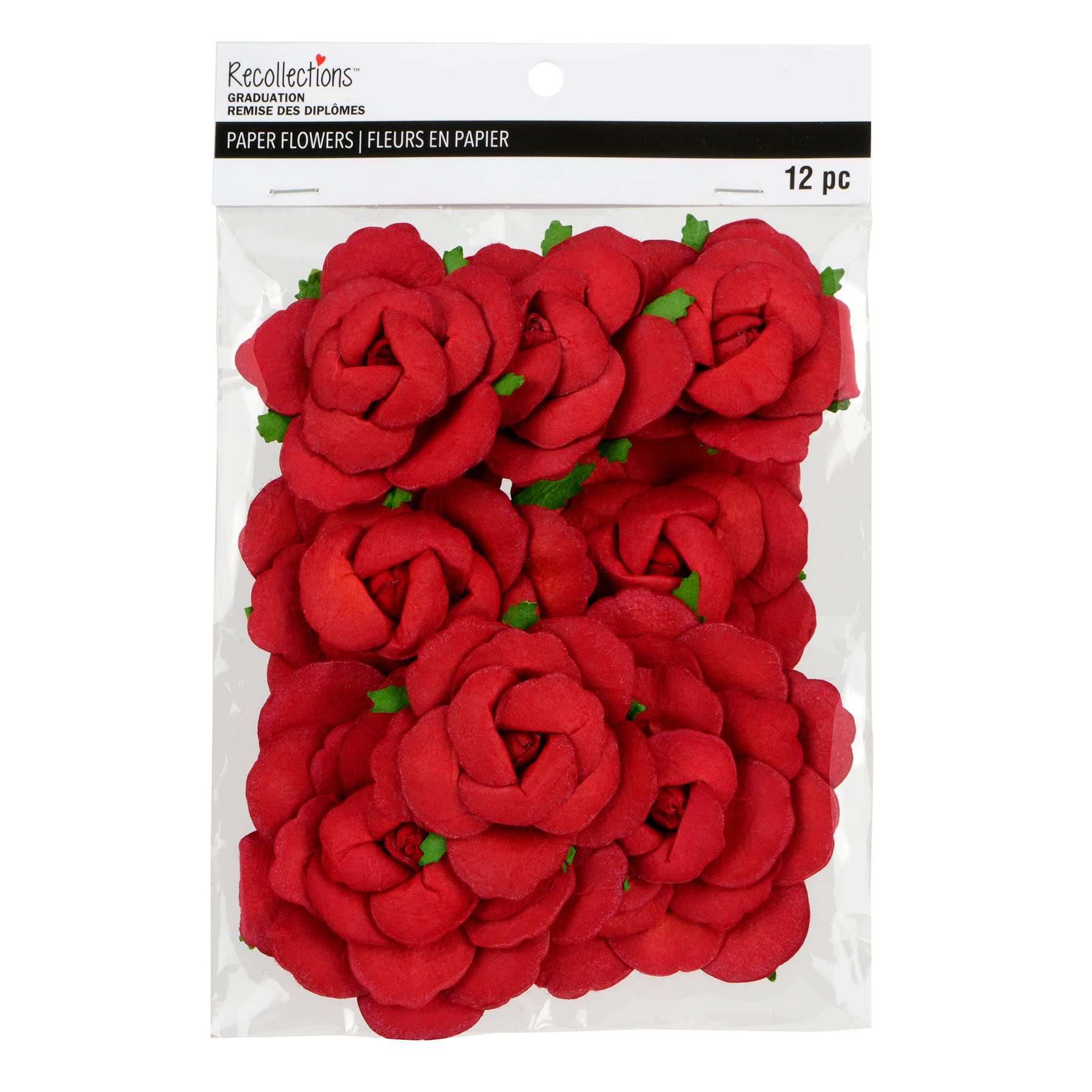 Red Graduation Paper Roses by Recollections&#x2122;