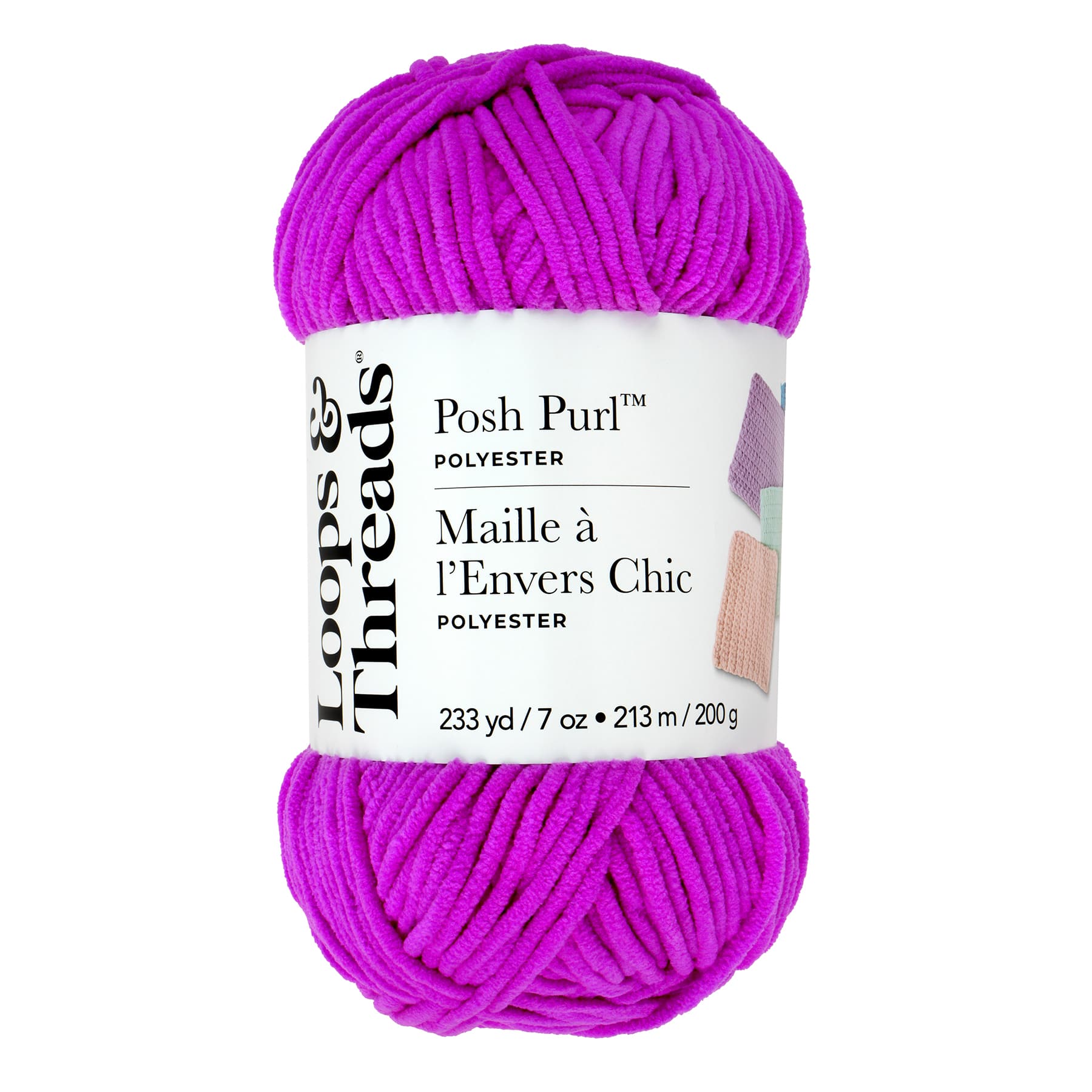 Posh Purl&#x2122; Yarn by Loops &#x26; Threads&#xAE;