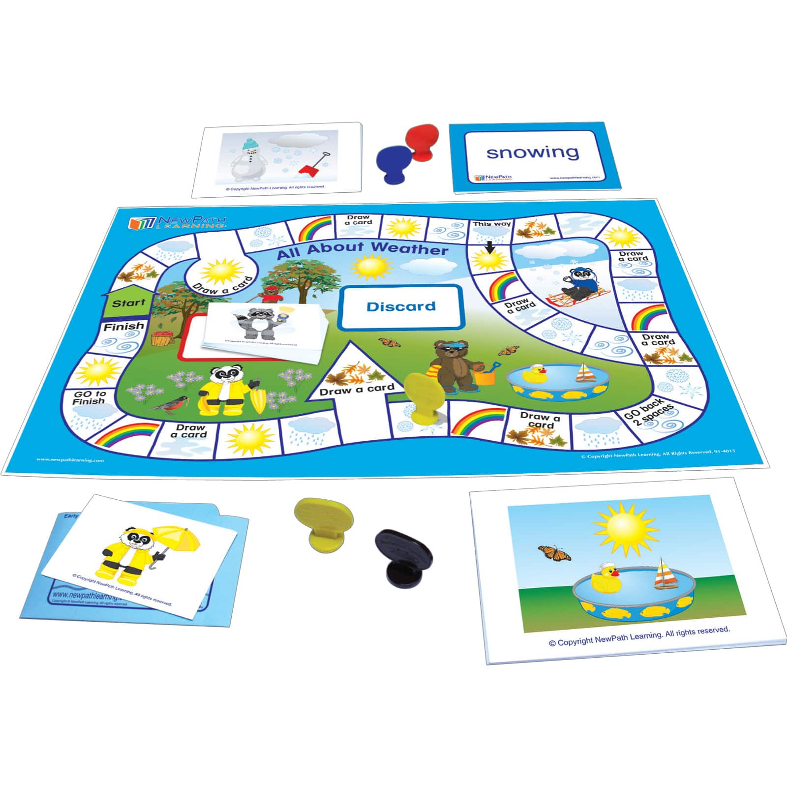 New Path Learning&#xAE; Weather &#x26; Sky Learning Center Game