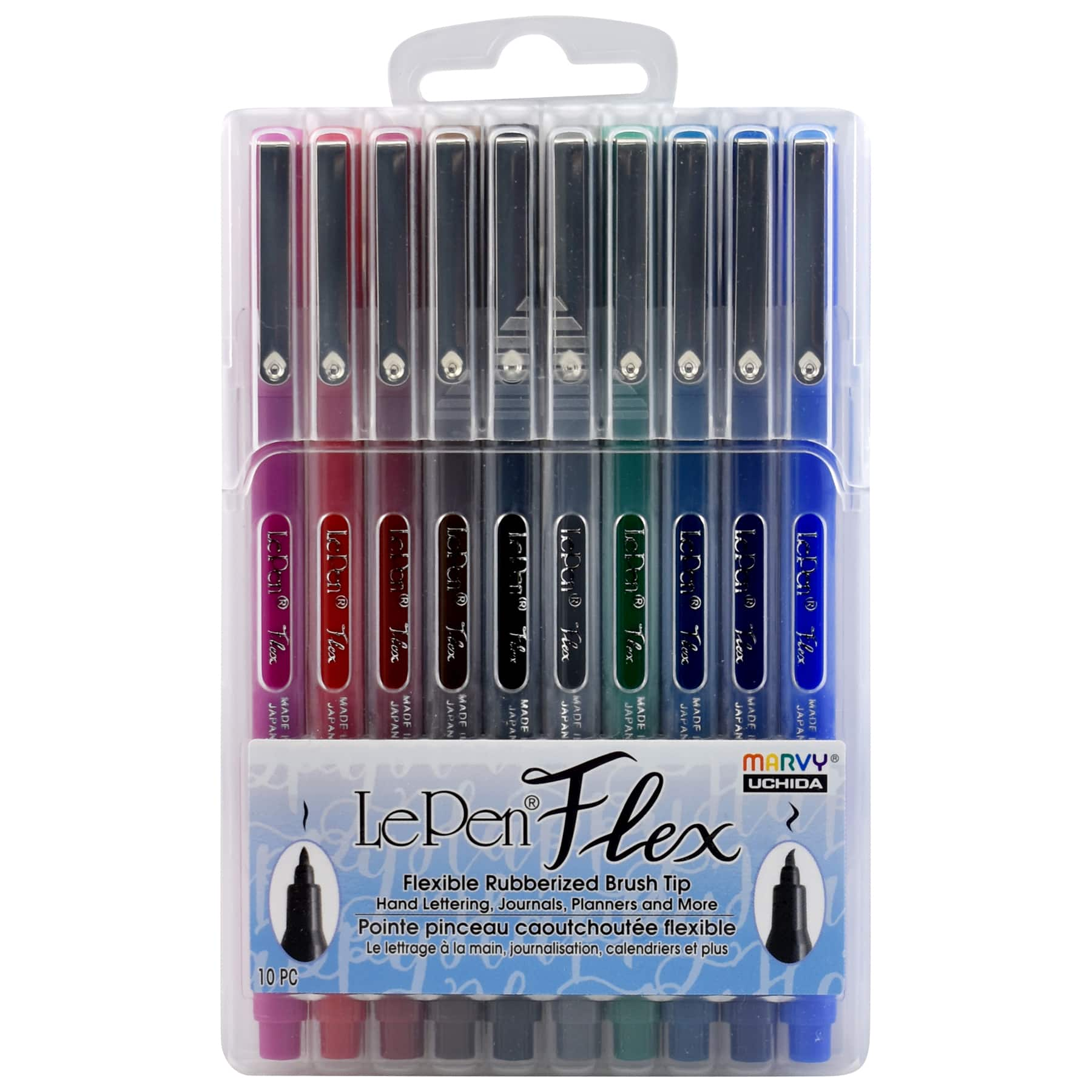 Marvy&#xAE; Uchida LePen&#xAE; Flex 10 Primary Pen Set