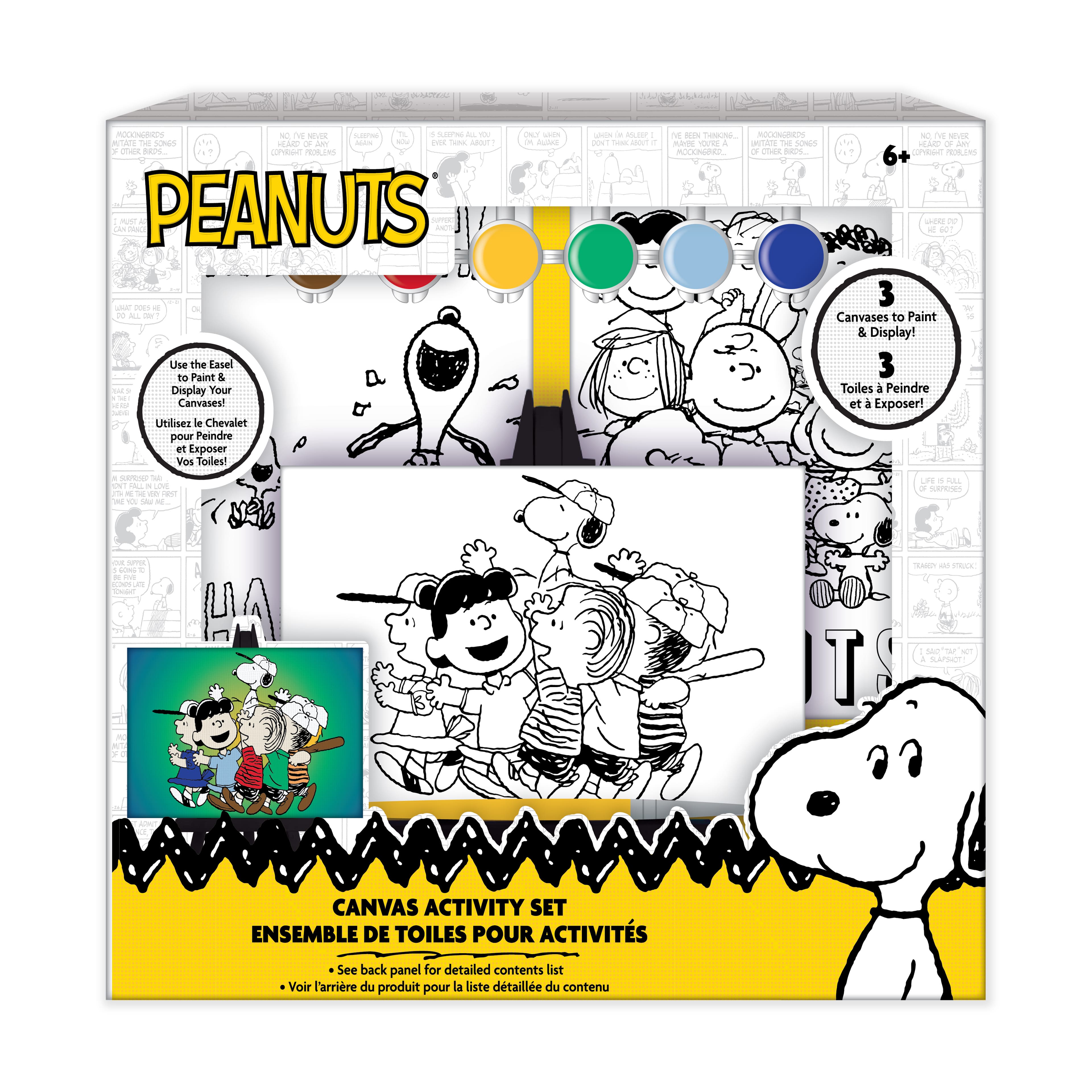 Peanuts® Paint Your Own Canvas Activity Set