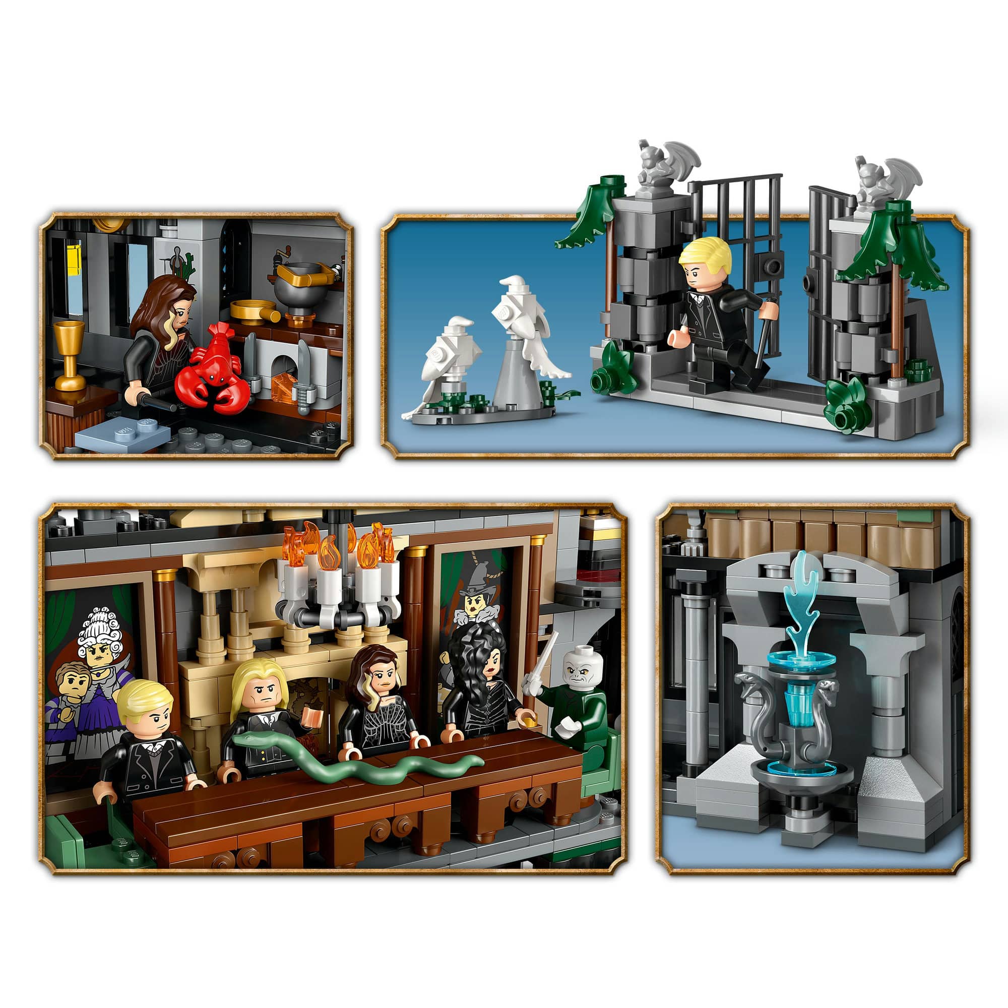 LEGO&#xAE; Harry Potter&#x2122; Malfoy Manor, Wizard Toy Building Set 76453