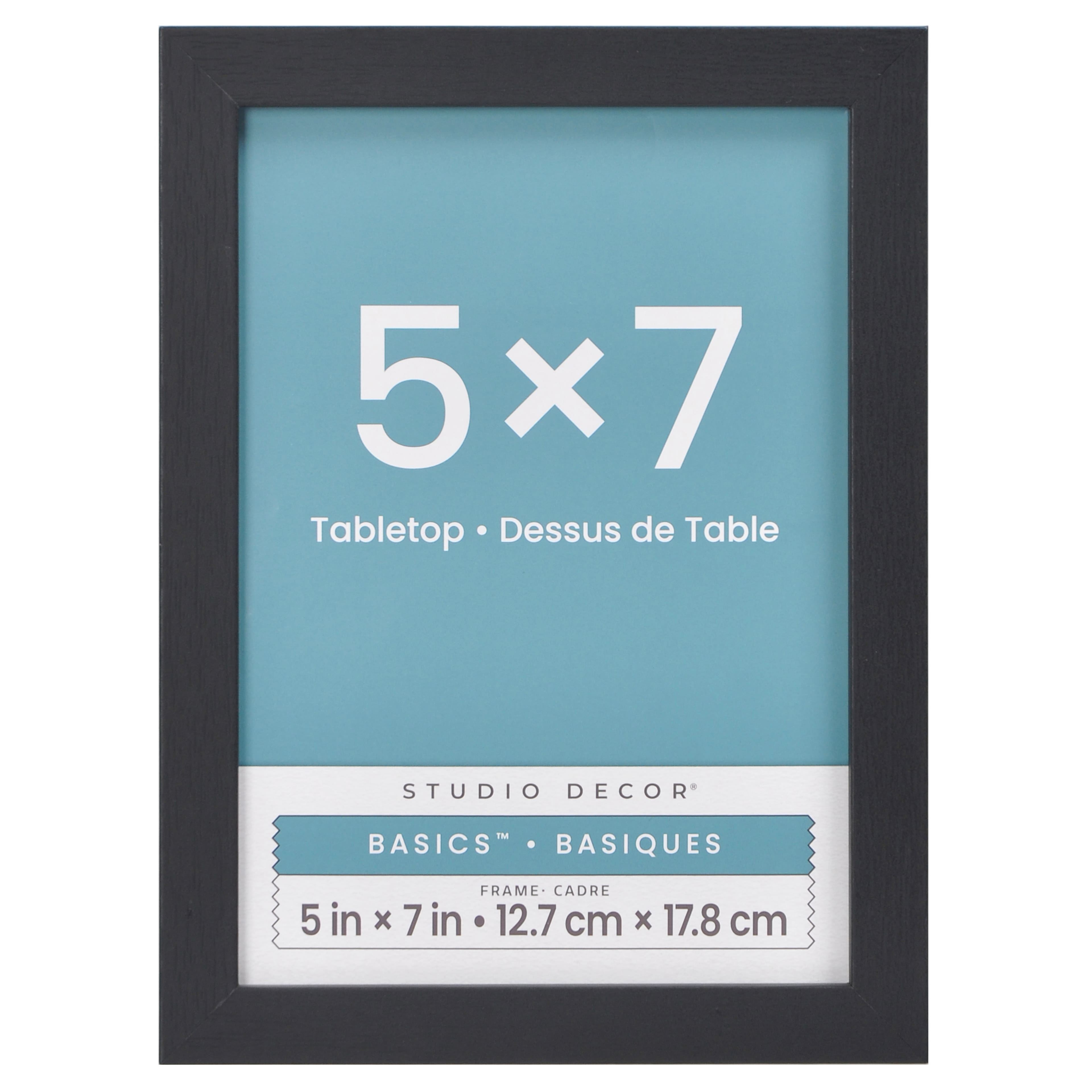 Basics&#x2122; Woodgrain Tabletop Linear Frame by Studio D&#xE9;cor&#xAE;