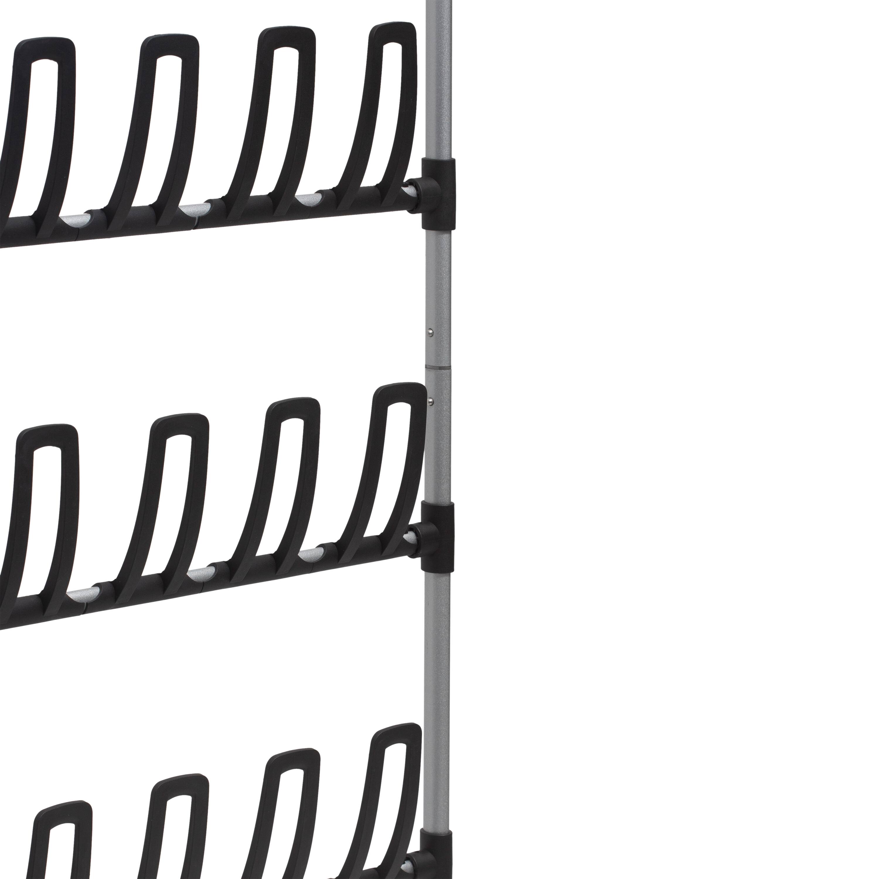 Organize It All 12 Pair Over the Door Shoe Rack