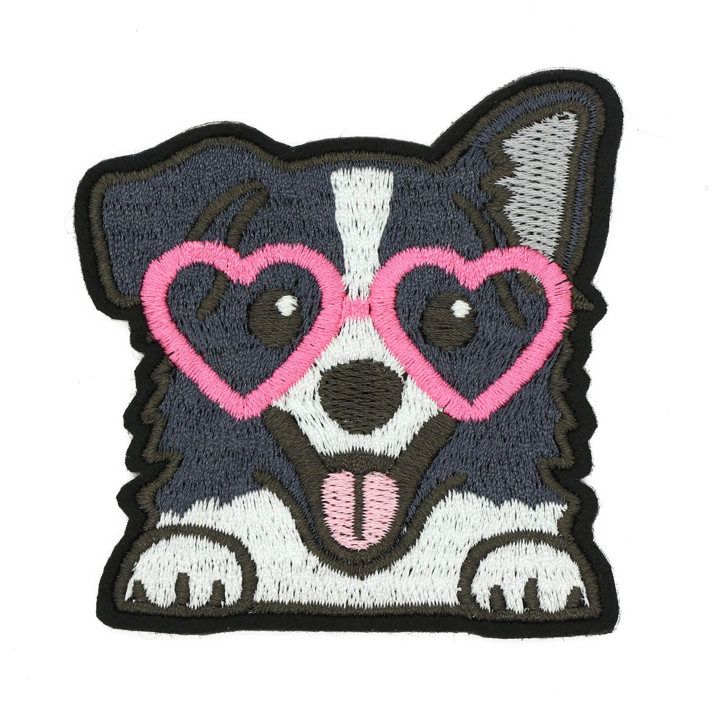 Iron-On & Adhesive Dog Embroidered Patch by Make Market®