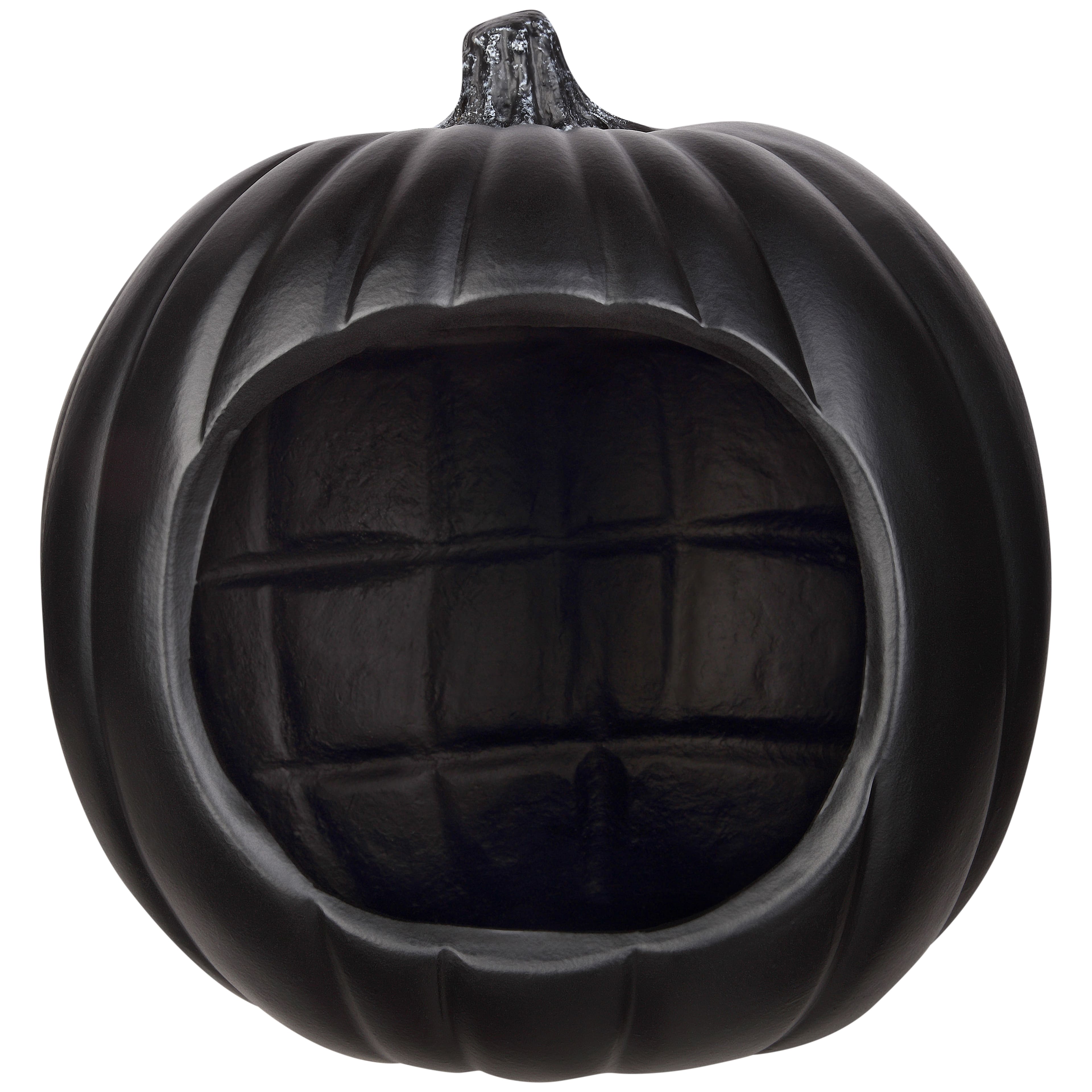 9&#x22; Black Diorama Pumpkin by Ashland&#xAE;