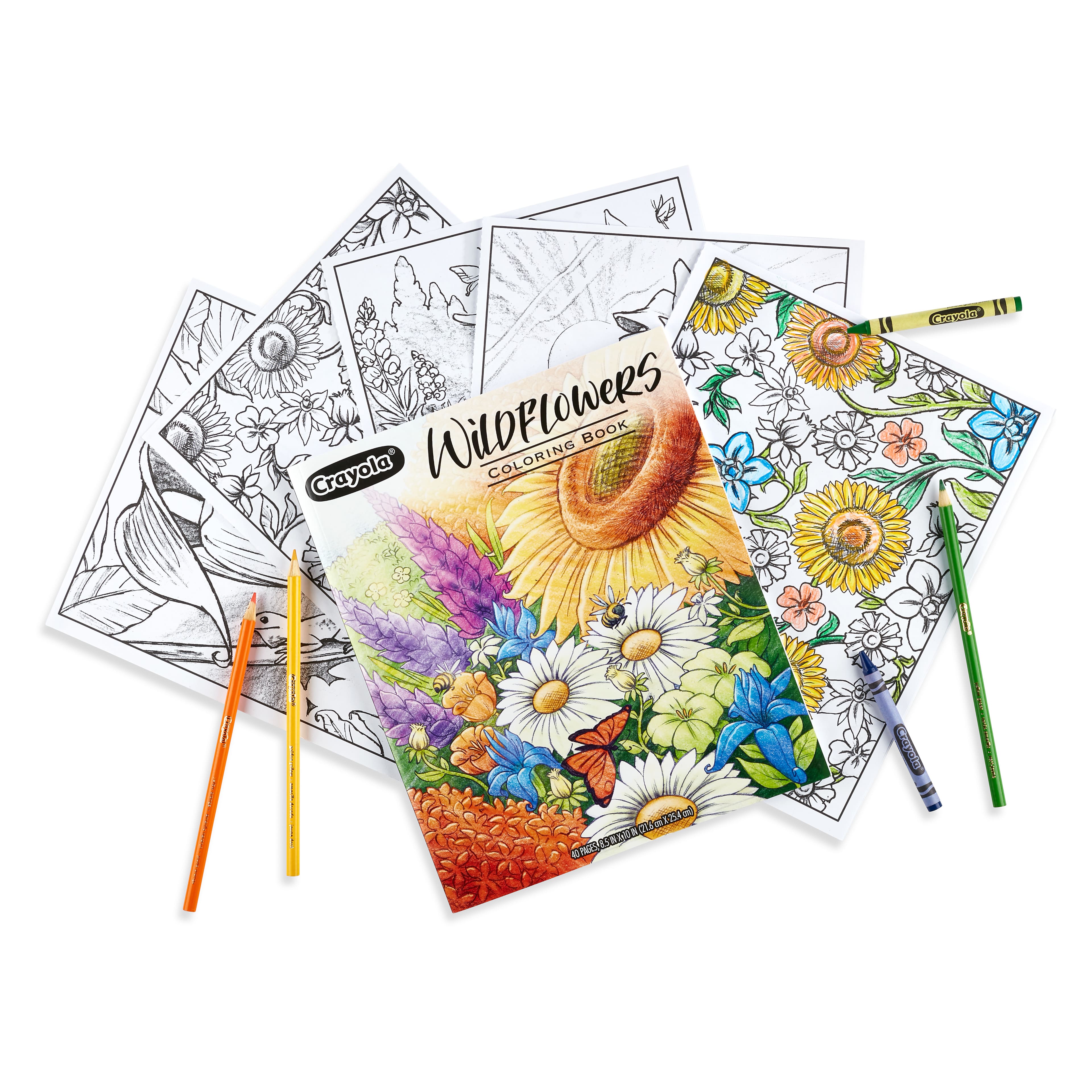 Crayola&#xAE; Wildflowers Coloring Book