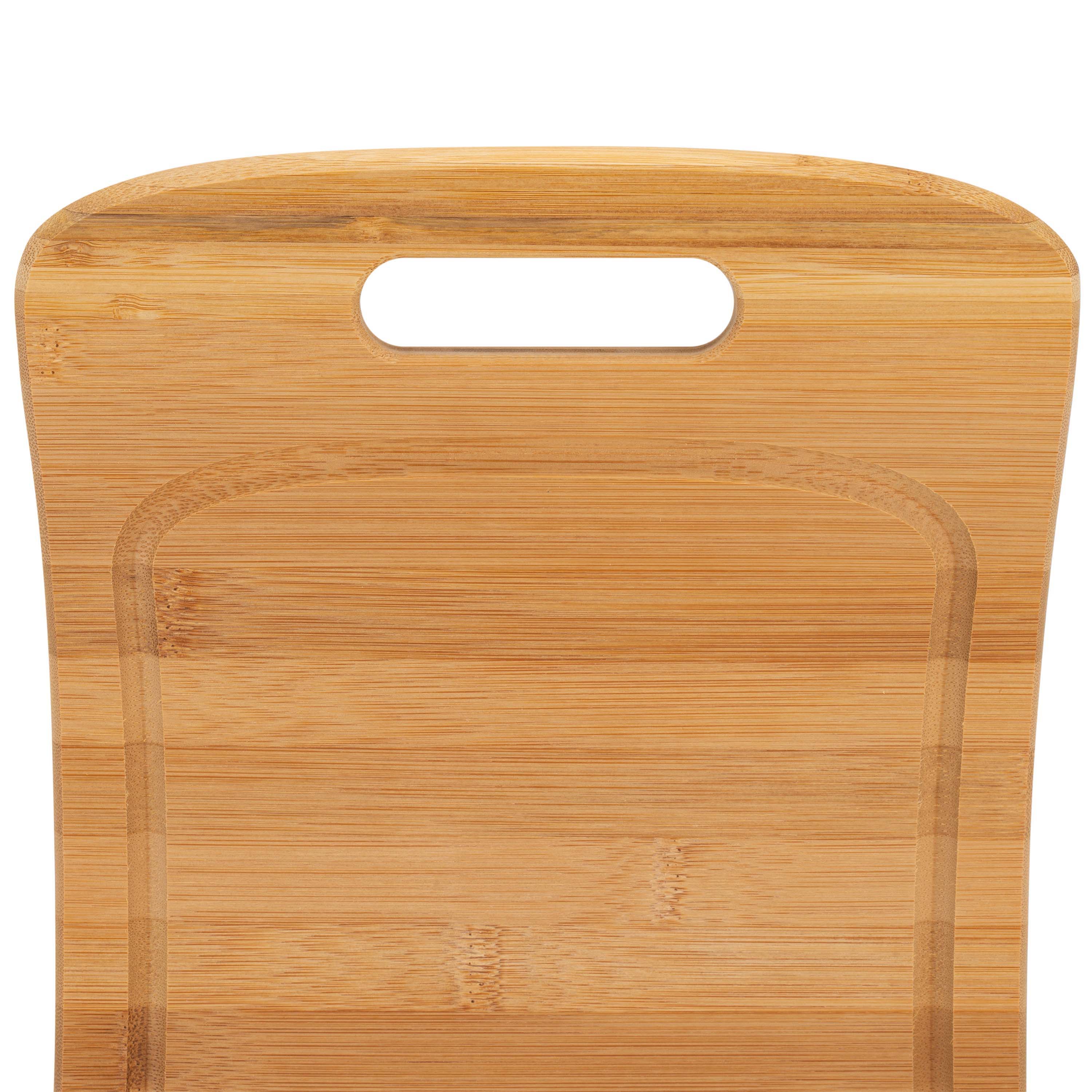Kitchen Details Large Curved Bamboo Cutting Board
