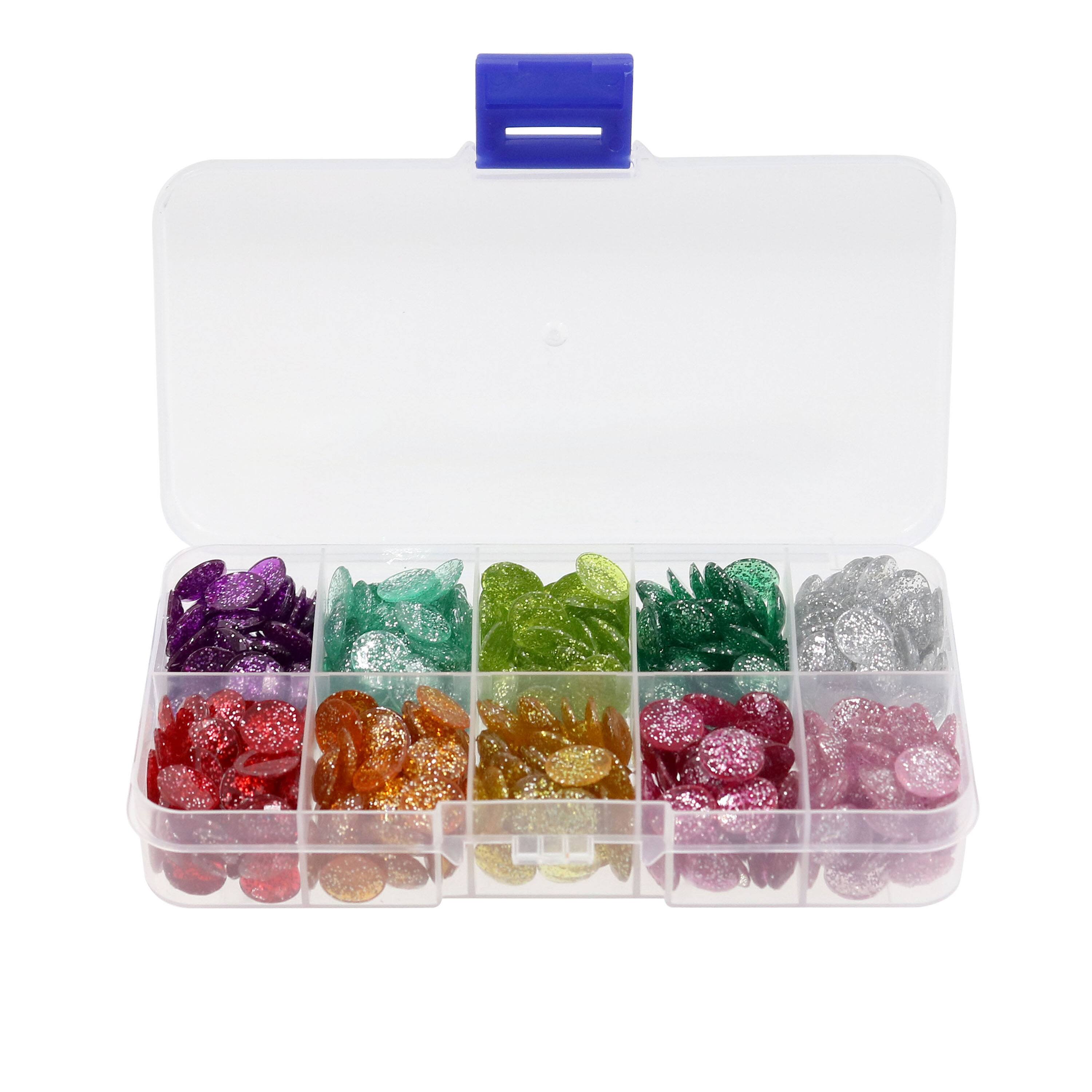 Glitter Gems 10 Compartment Box by Creatology&#x2122;