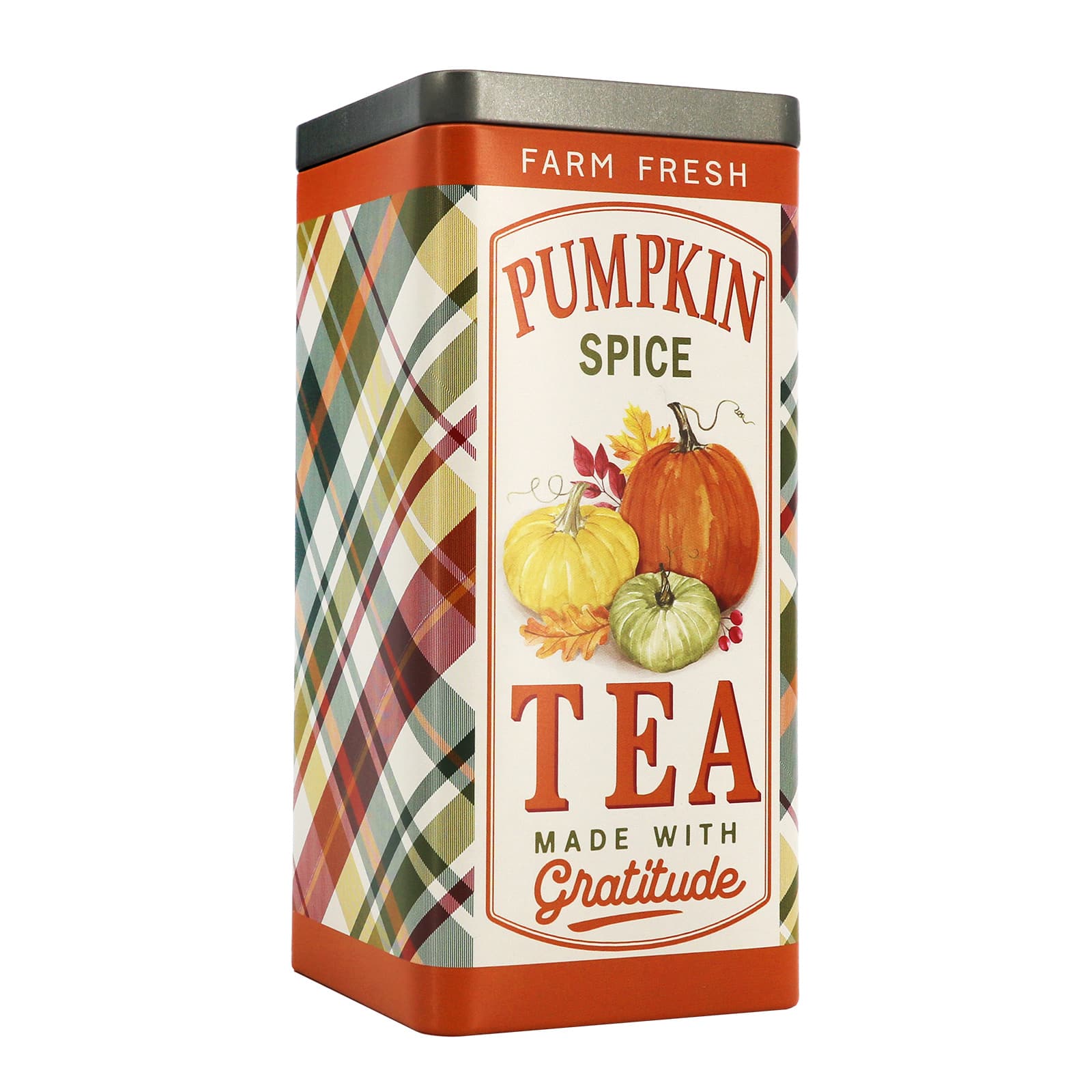 7.75&#x22; Pumpkin Spice Tea Tin Can by Ashland&#xAE;