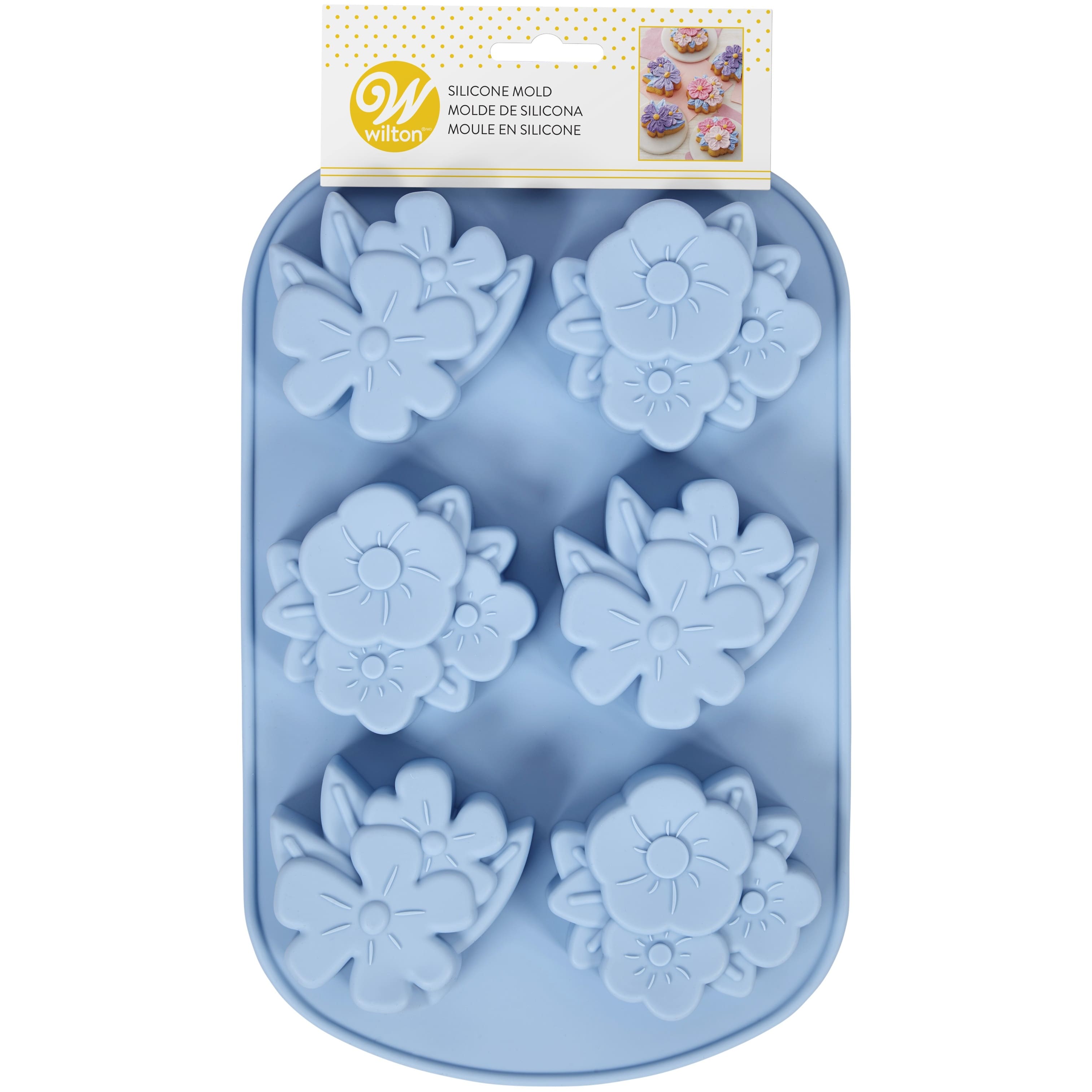 Wilton® Floral Party Silicone Mold