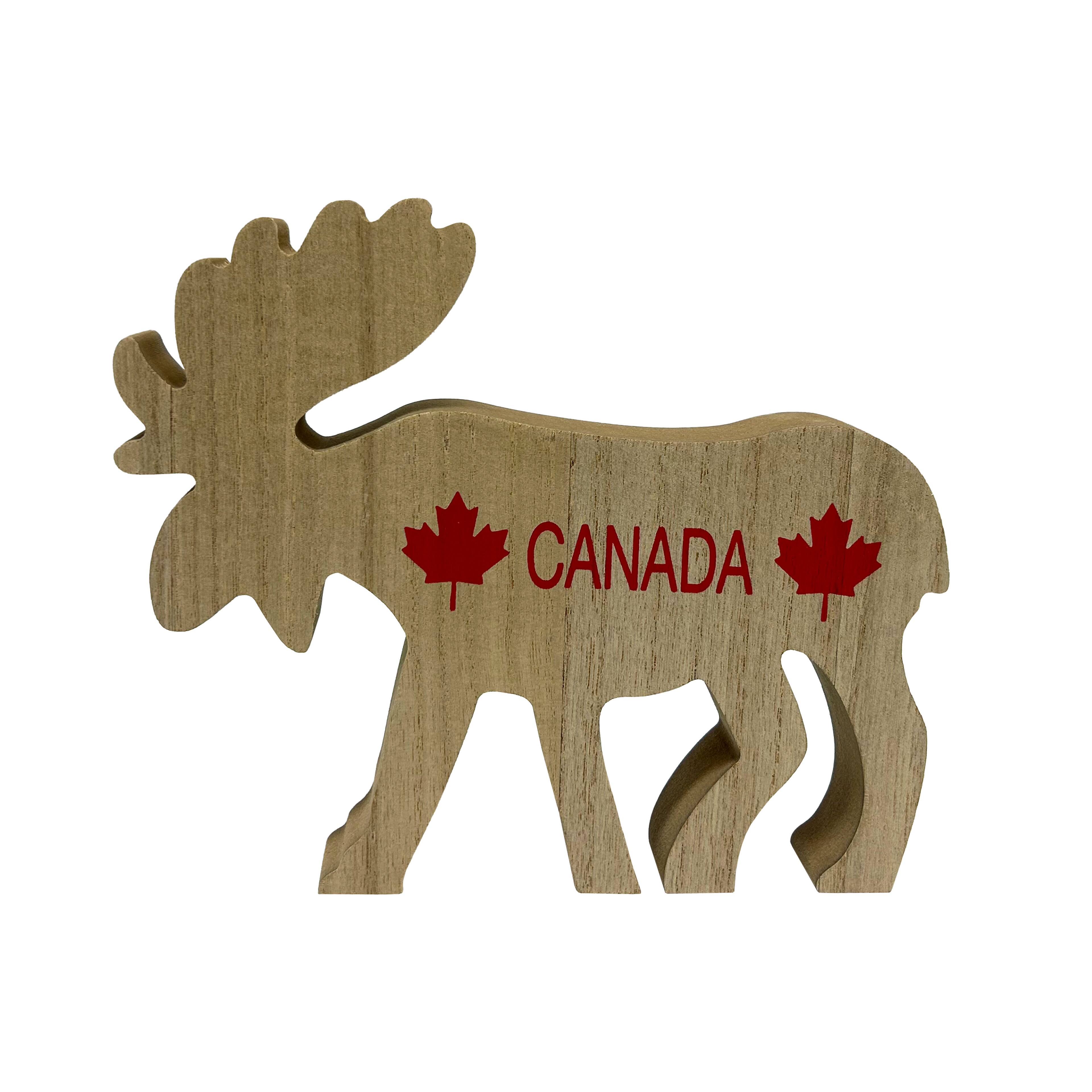 8.25&#x22; Canada Moose Tabletop D&#xE9;cor by Celebrate It&#x2122;