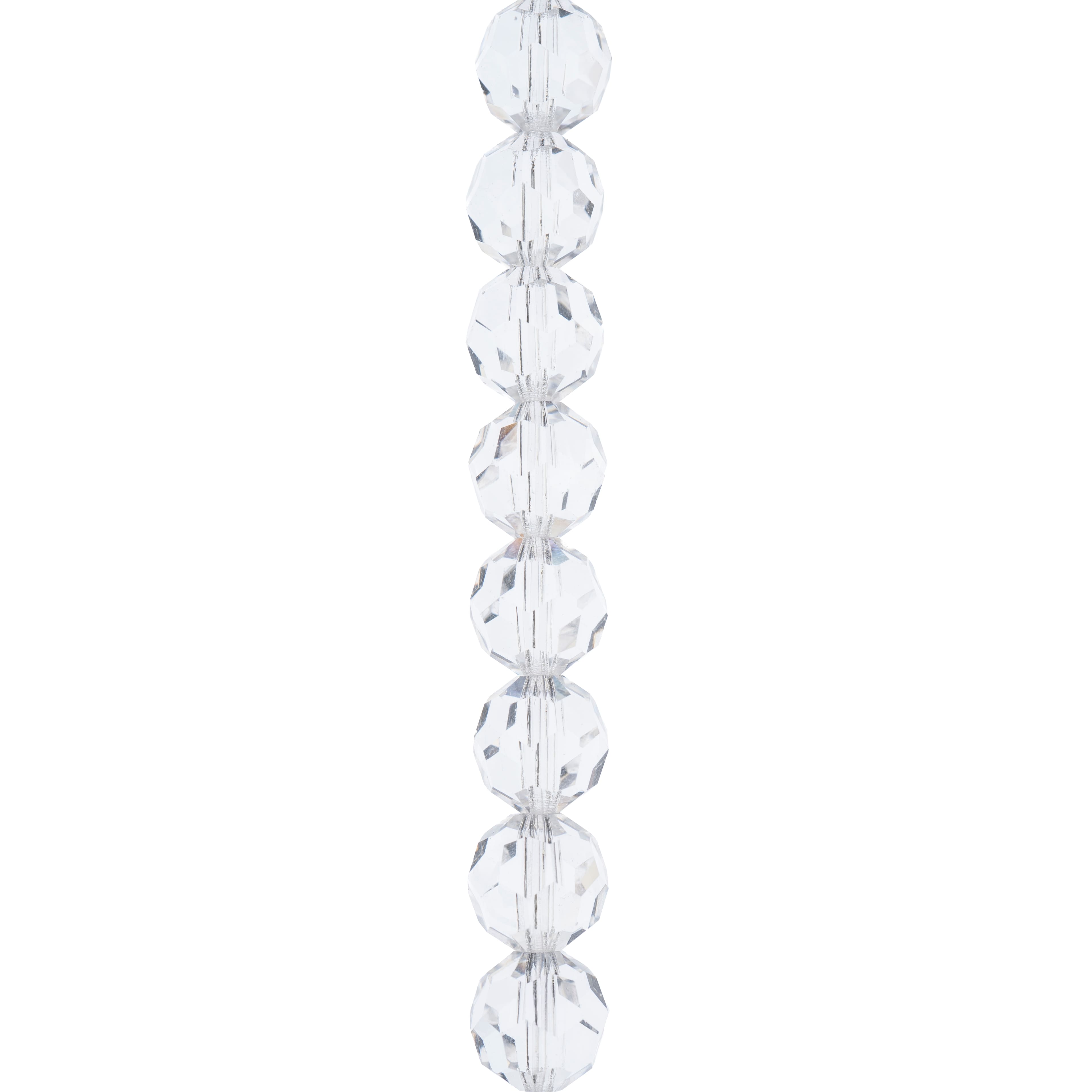 Preciosa Glass Crystal Round Beads, 8mm by Bead Landing&#x2122;