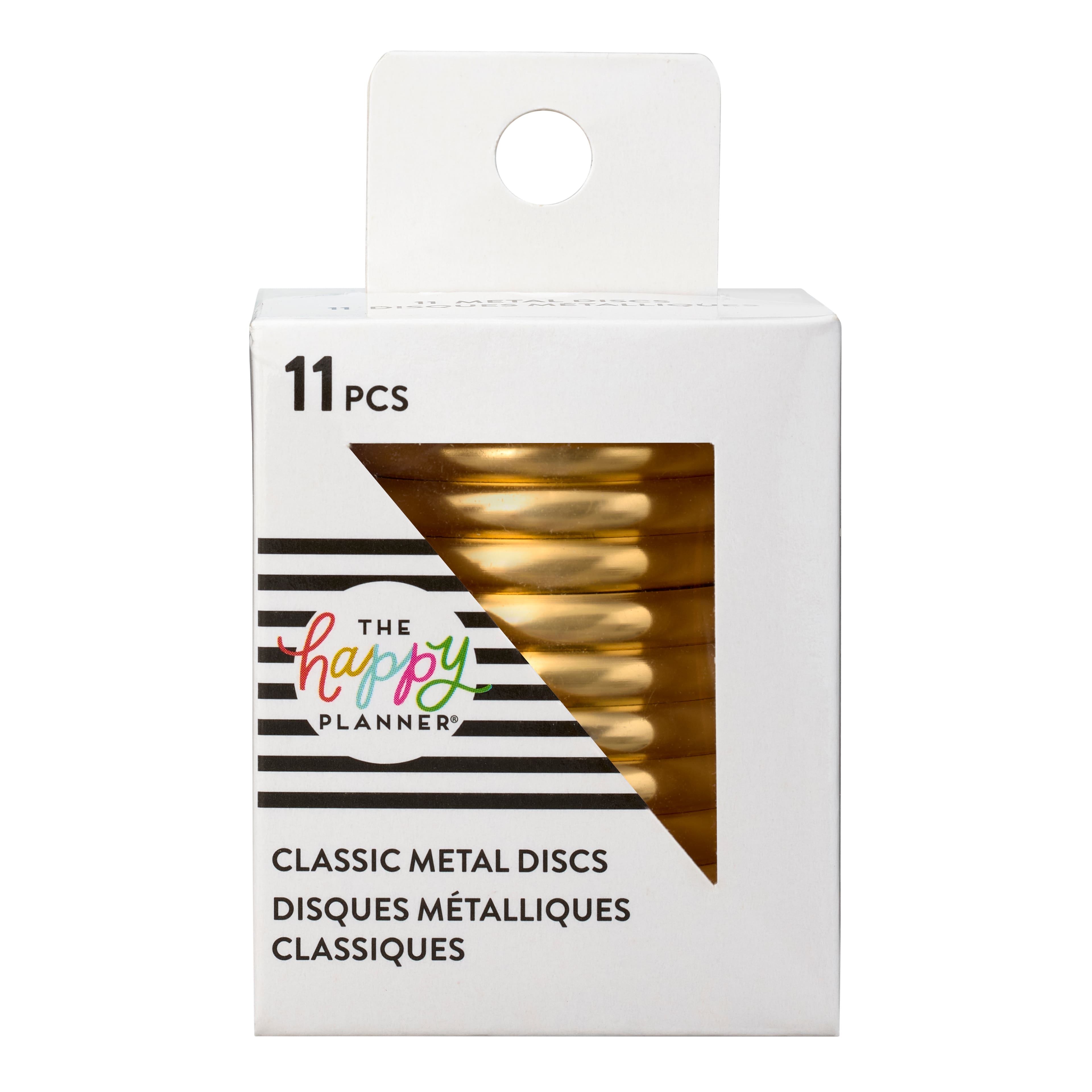 The Happy Planner® Classic Metal Discs, Gold