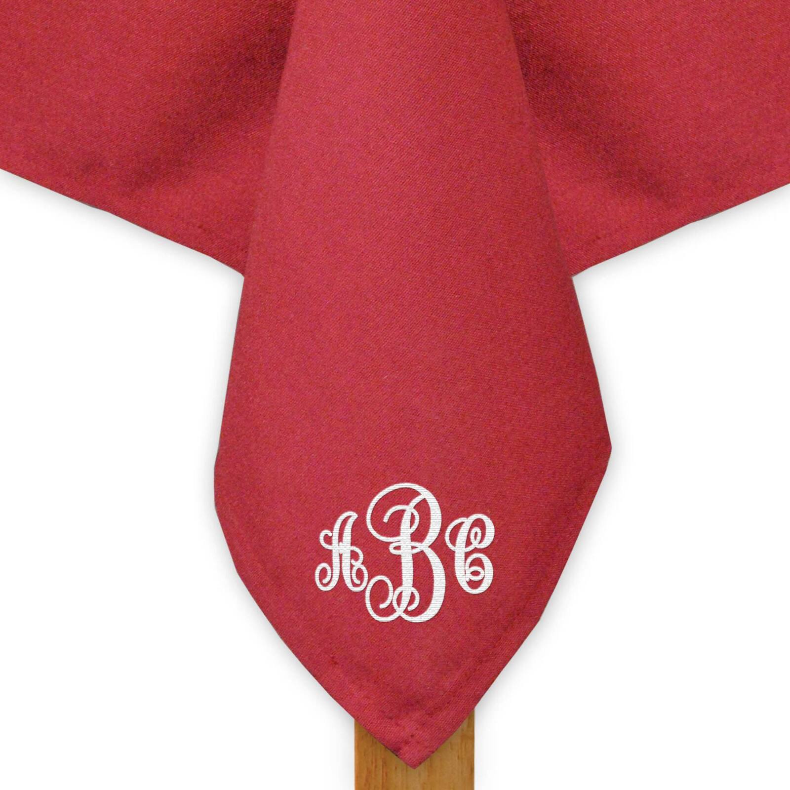 Red Polyester Tablecloth 60" x 120"