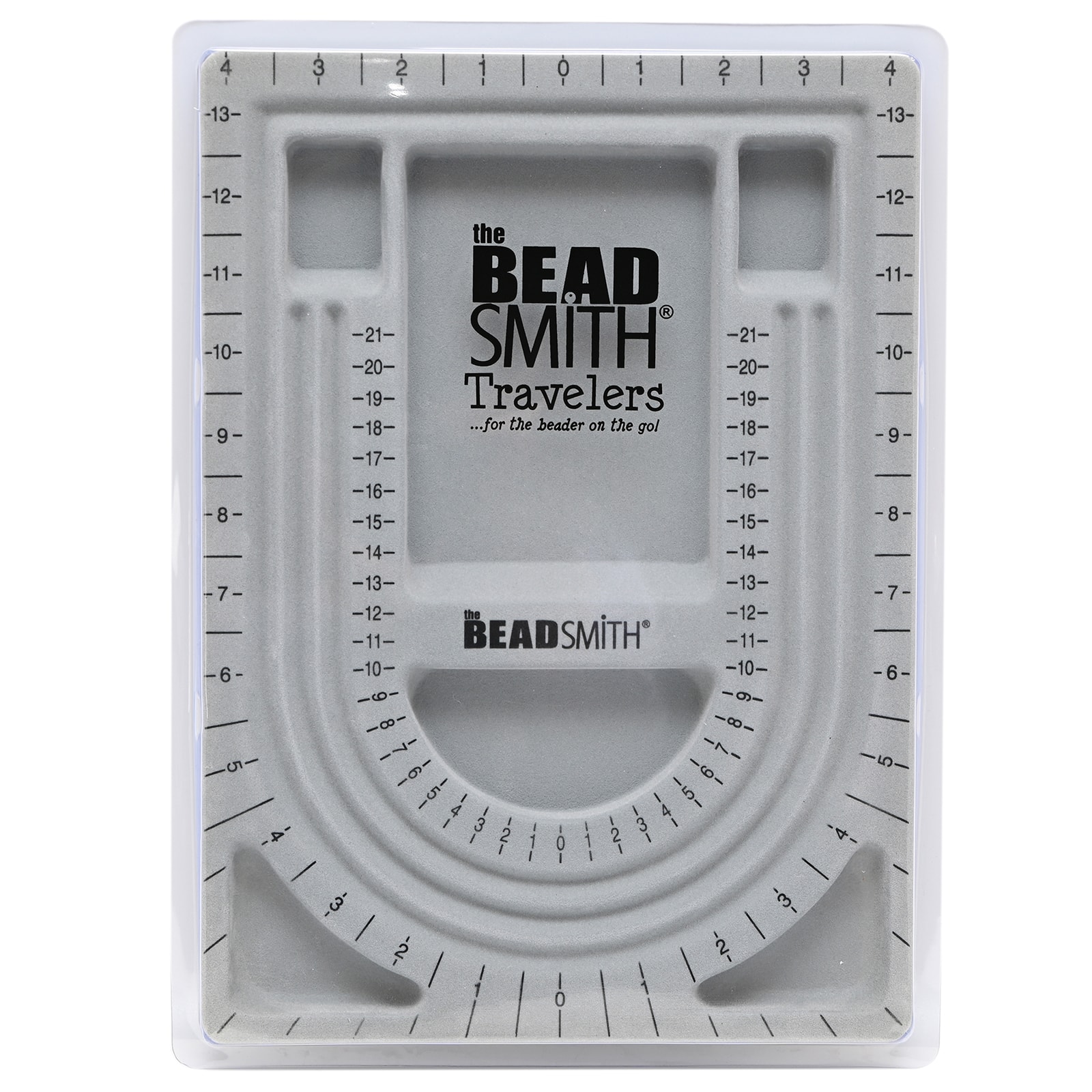 The Beadsmith&#xAE; Travelers Bead Board With Lid, 9.75&#x22; x 13.25&#x22;