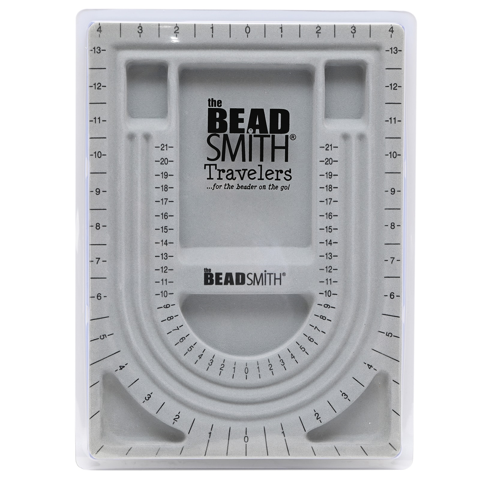The Beadsmith® Travelers Bead Board With Lid, 9.75" x 13.25"