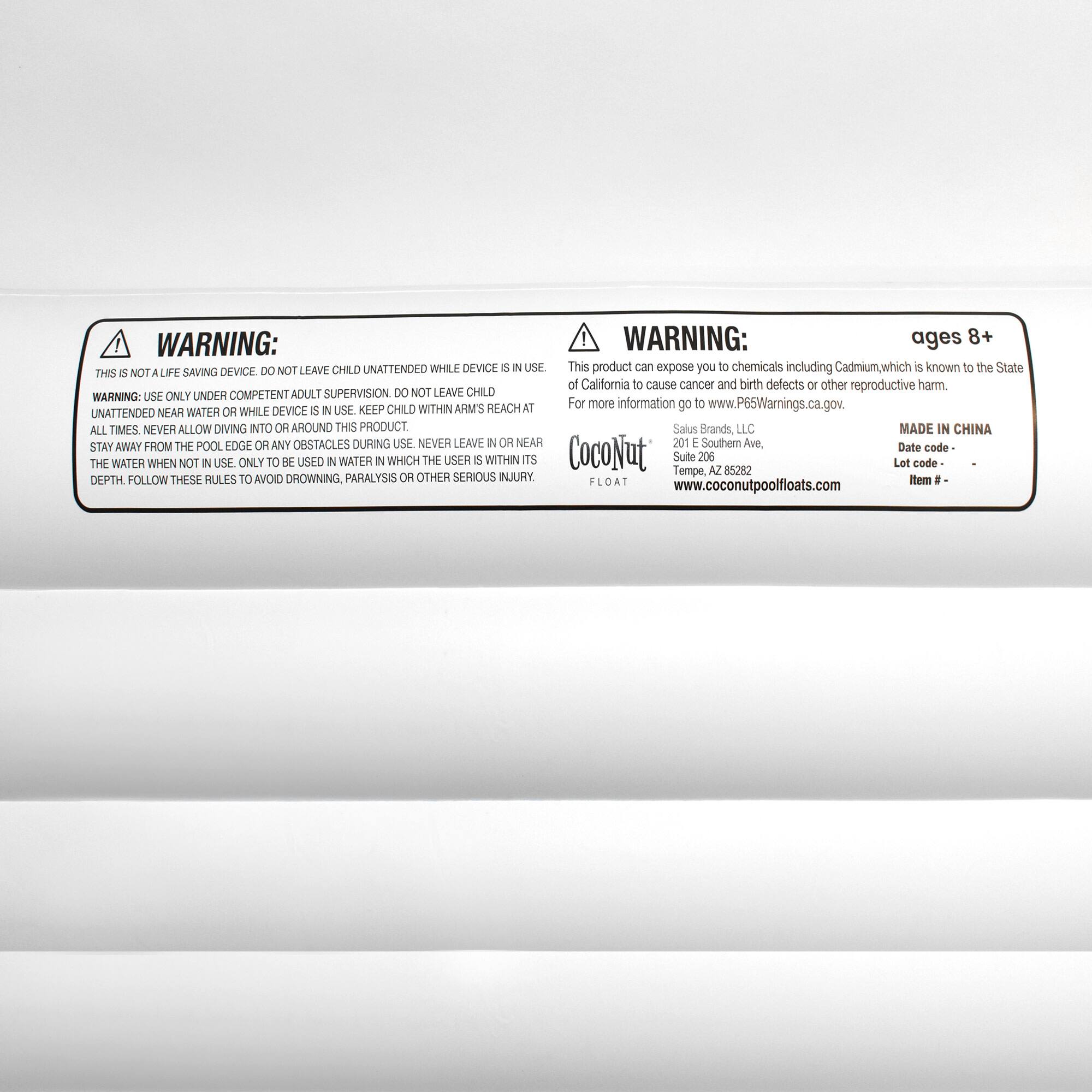 Rae Dunn 6ft. Relax Lounger Pool Float