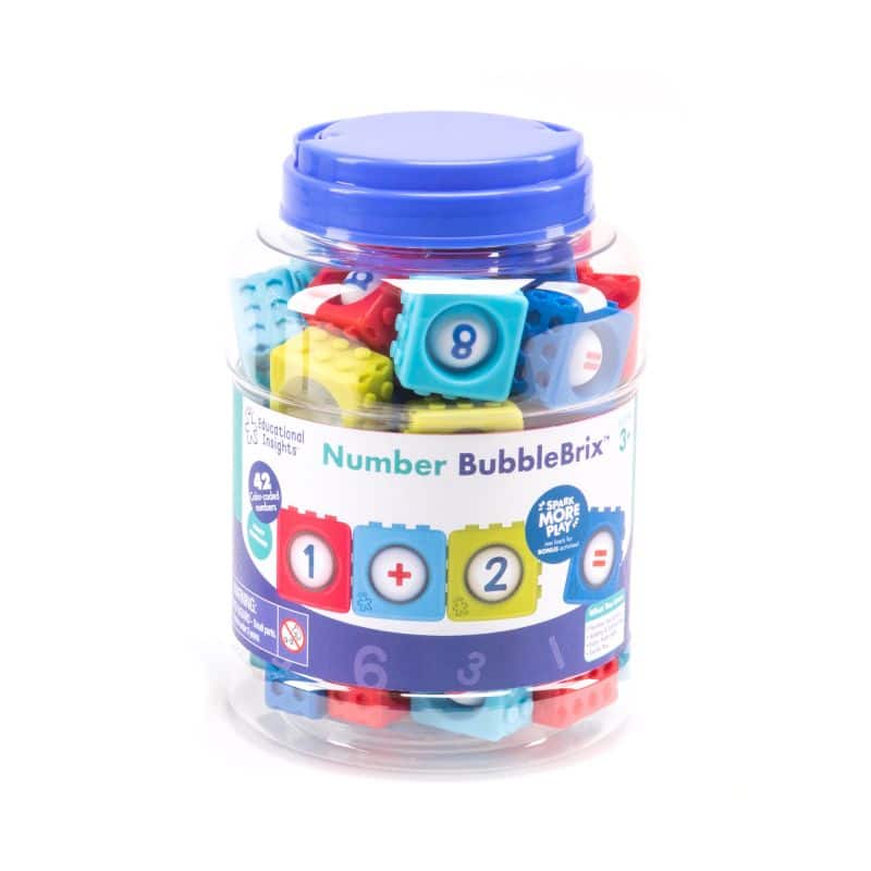 Educational Insights Number BubbleBrix&#x2122; Learning Kit