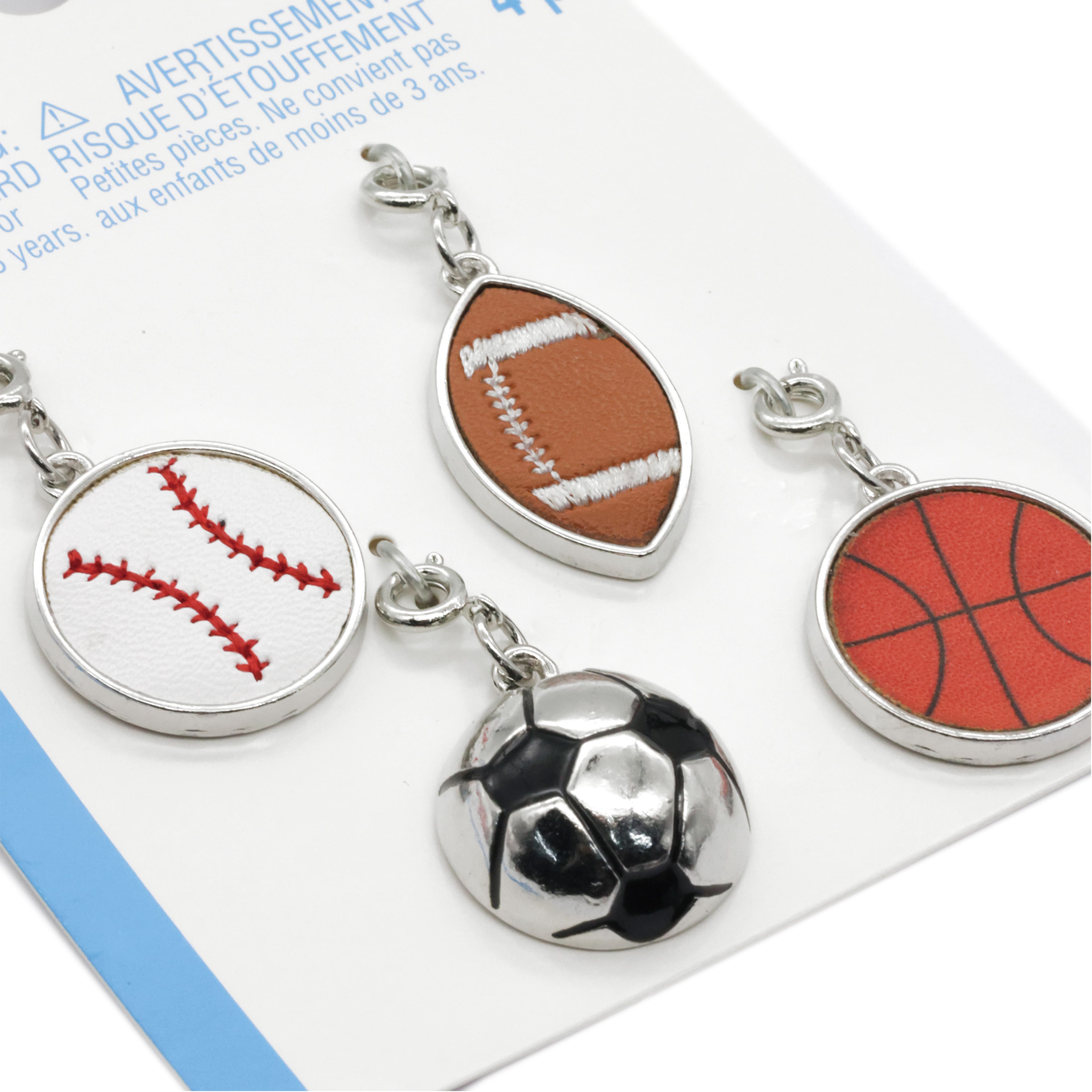 Sport Ball Charms by Creatology&#x2122;, 4ct.
