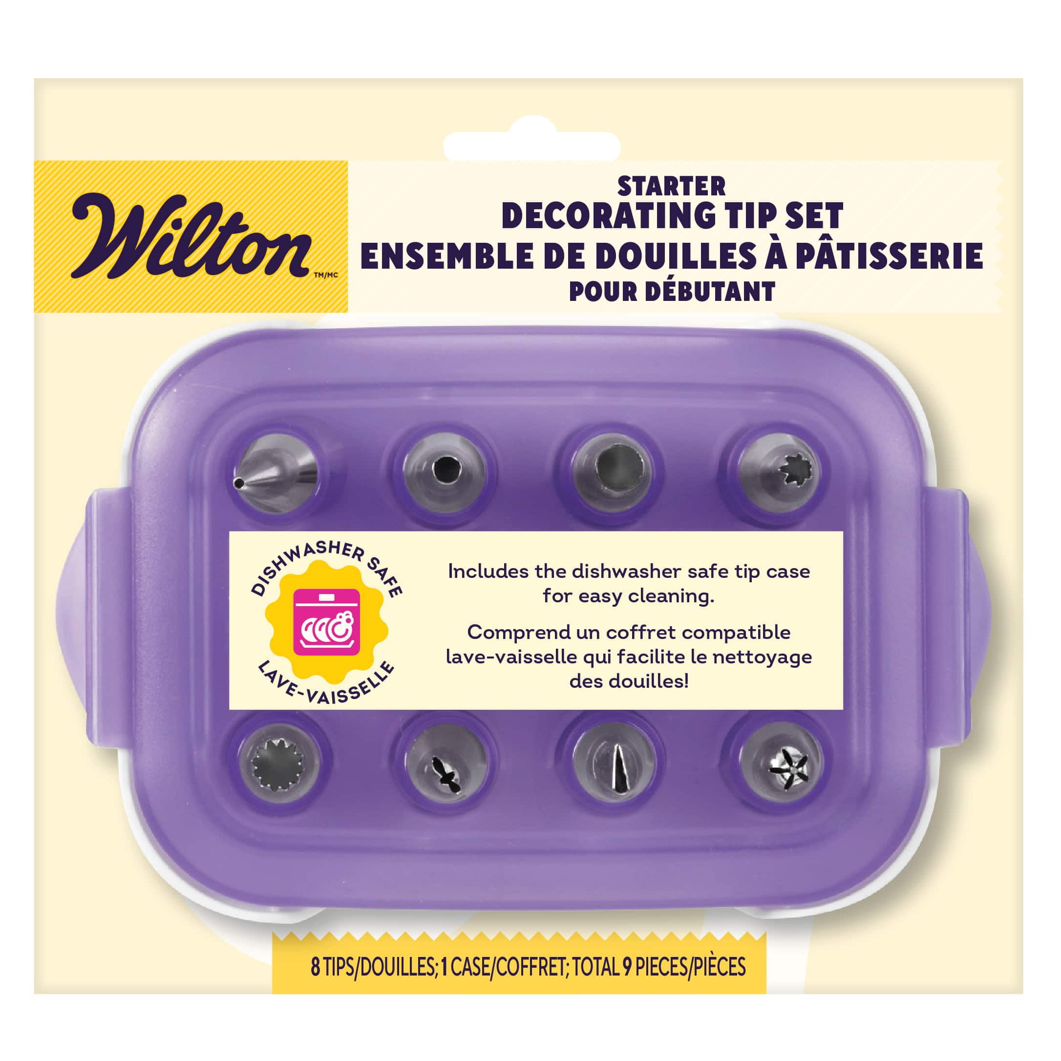 Wilton™ 9-Piece Starter Decorating & Piping Tip Set