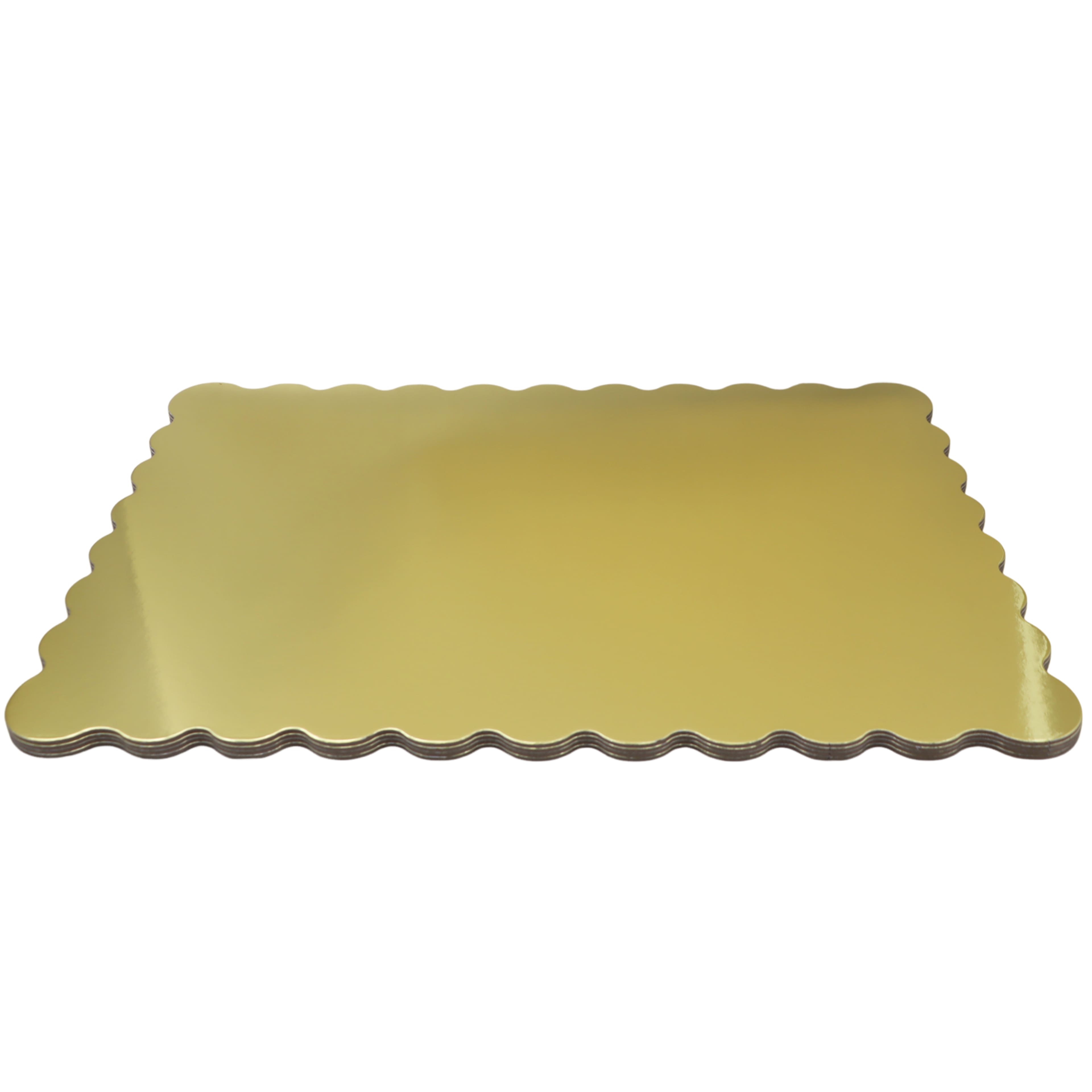 19&#x22; Gold Grease Resistant Cake Board, 4ct. by Makery&#x2122;