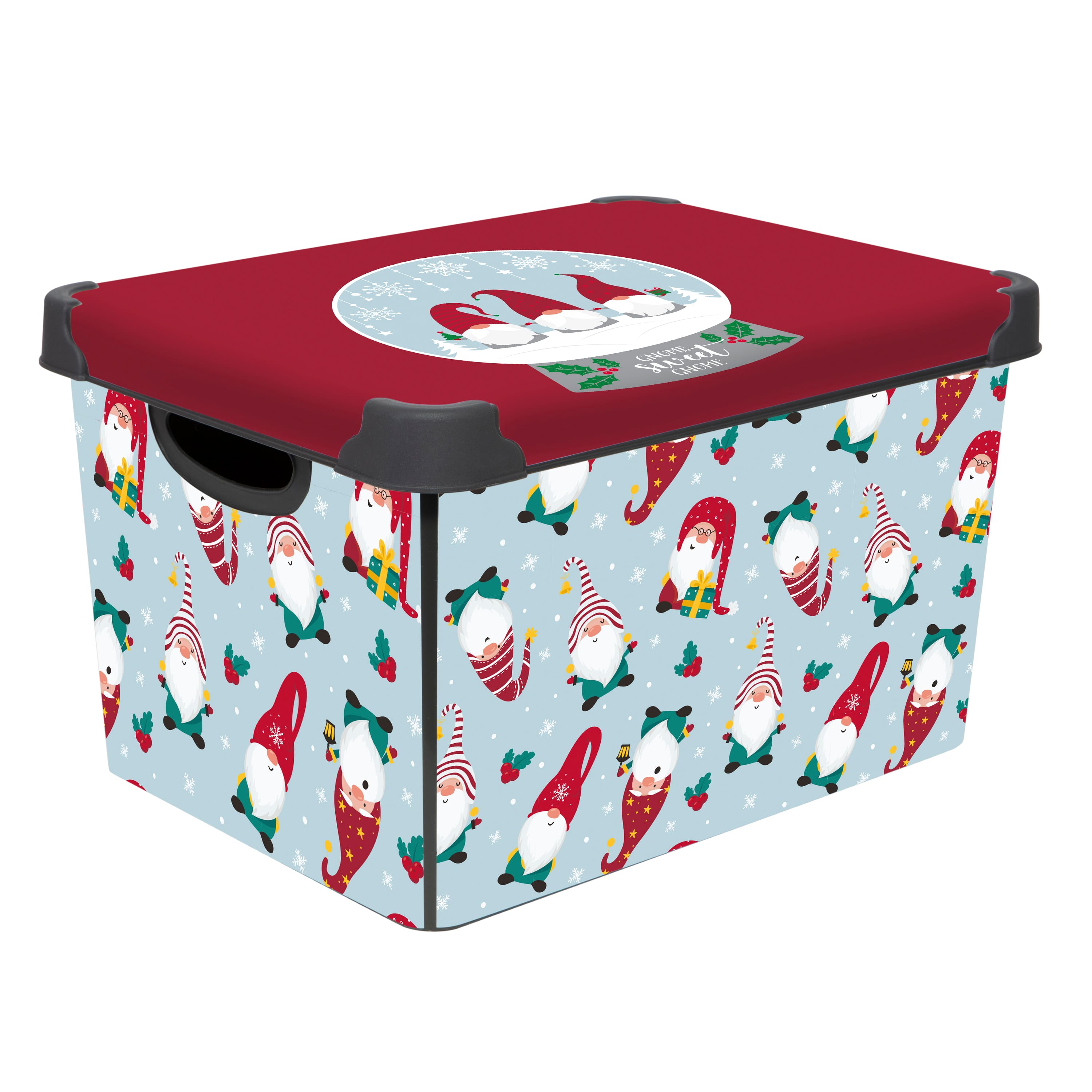 Simplify Holiday Gnome Sweet Gnome Storage Tote