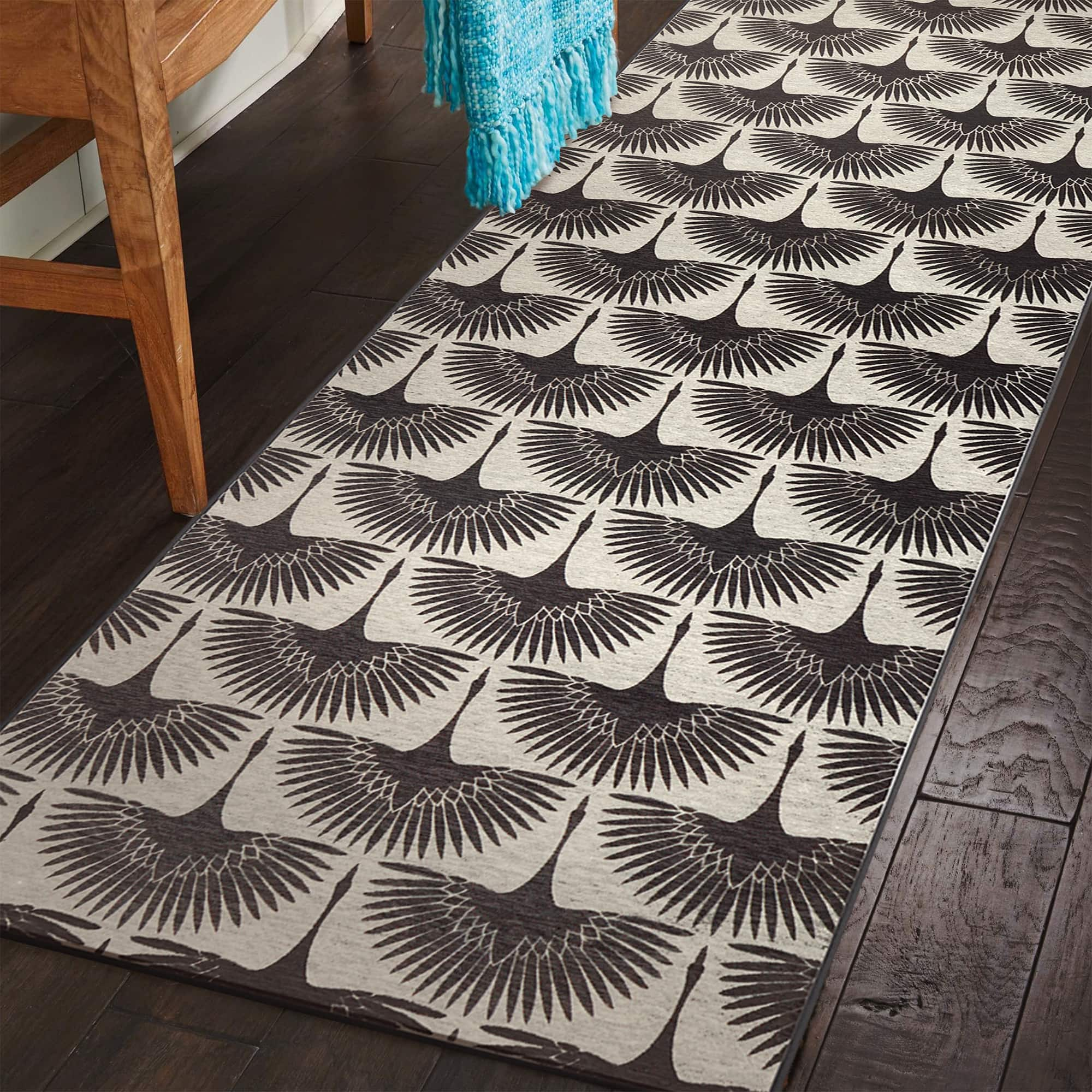 My Magic Carpet Flock Washable Rug