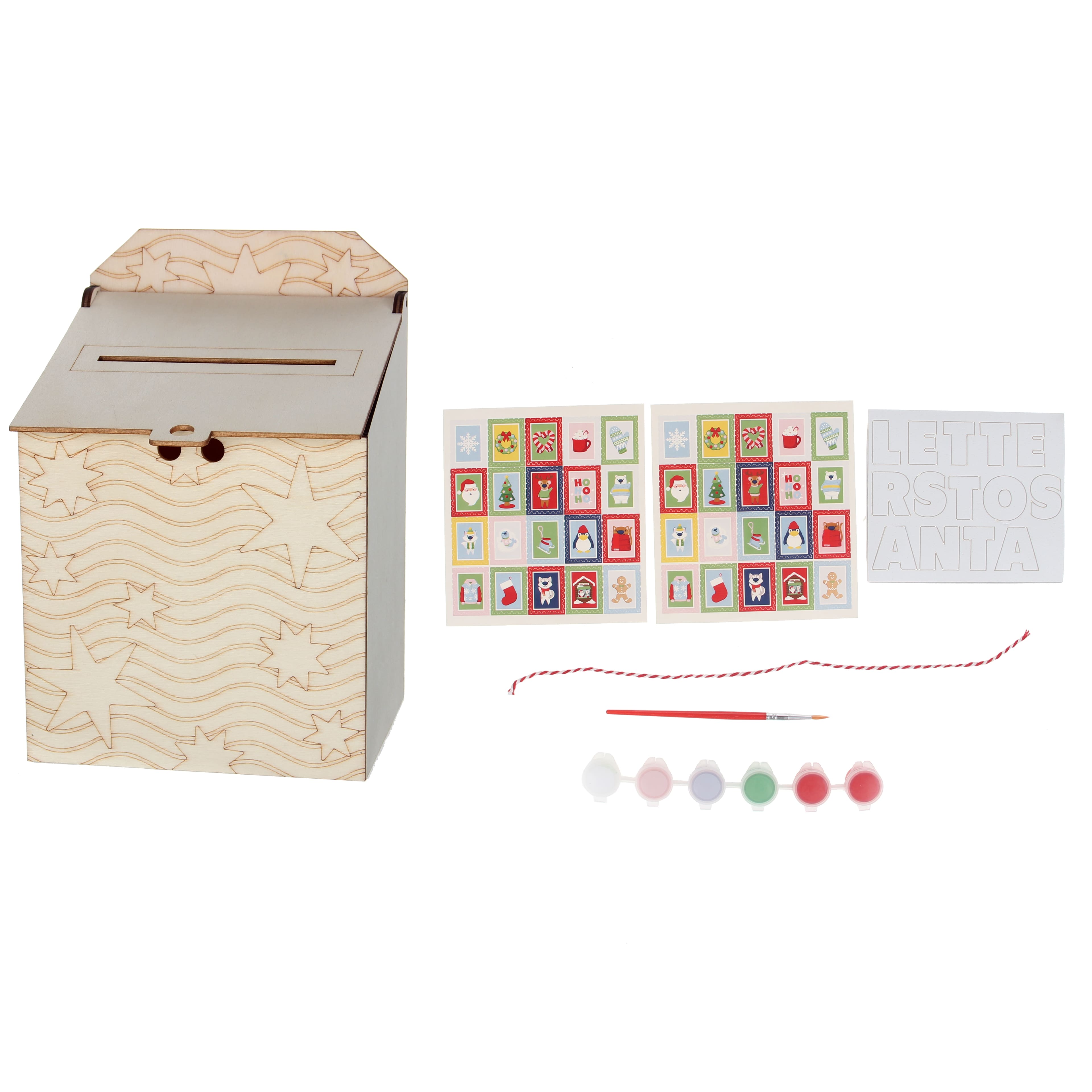 8.75&#x22; Christmas Mailbox Kit by Creatology&#x2122;