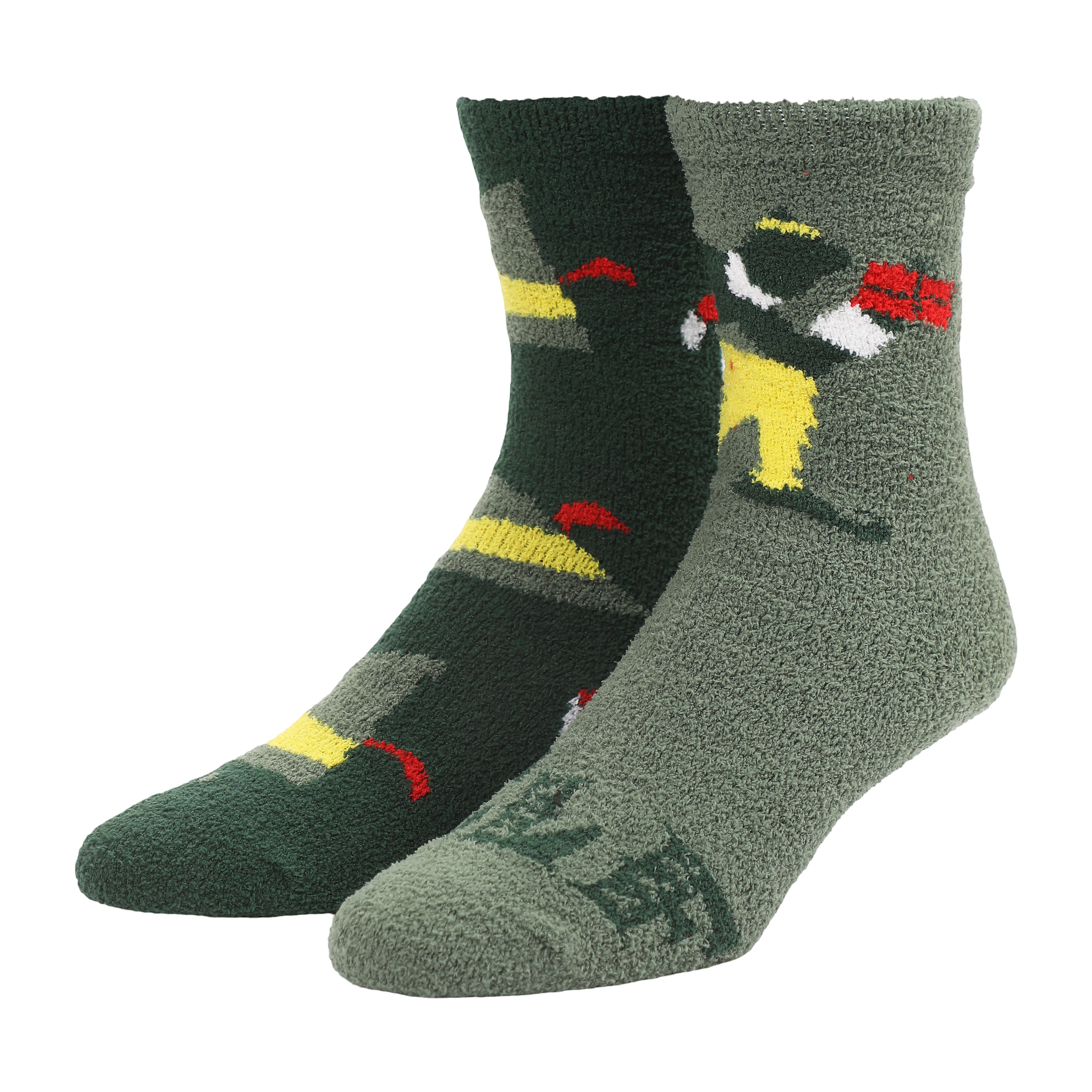 Elf™ Hats & Silhouettes 2-Pair Adult Chenille Crew Socks