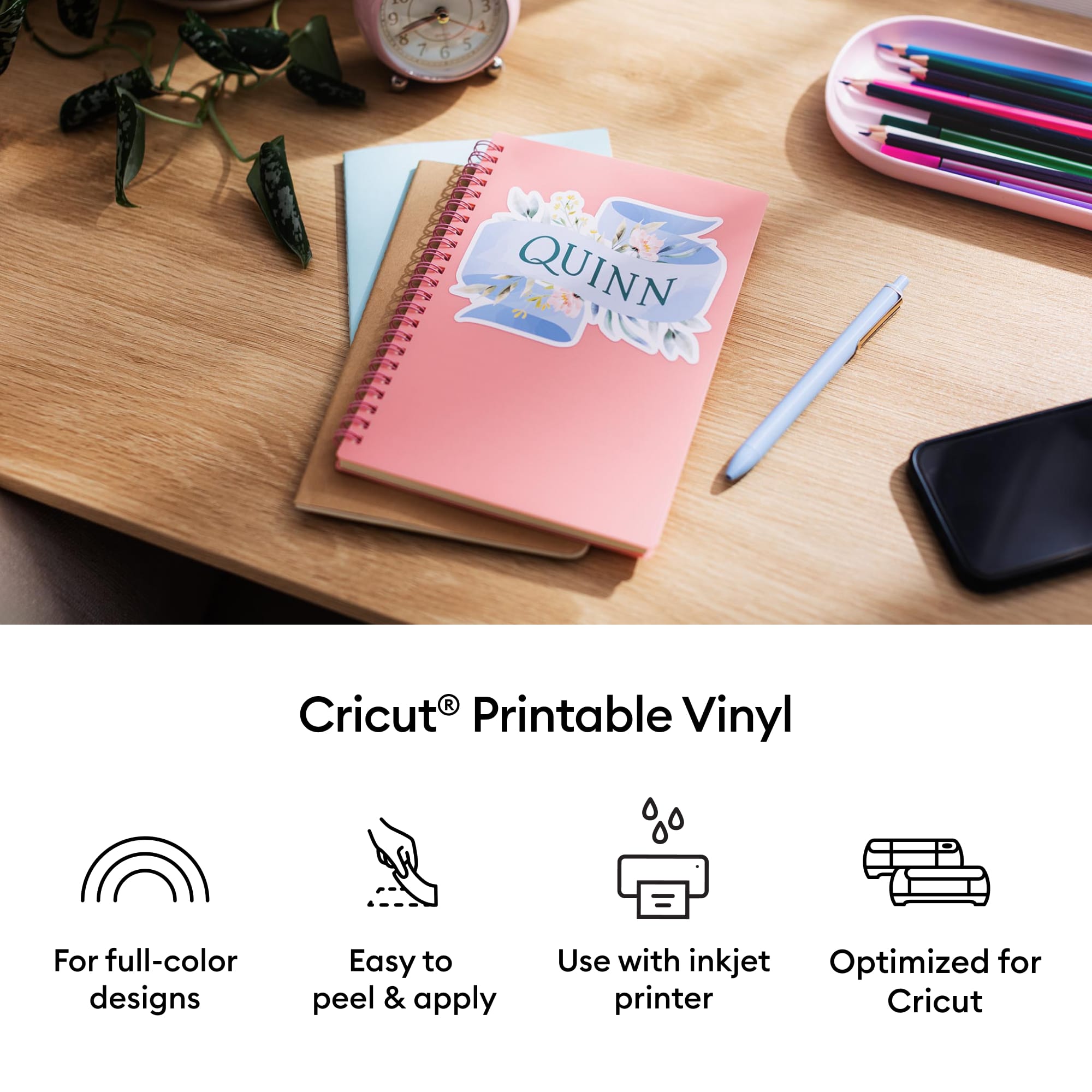Cricut® Printable Vinyl Sheets