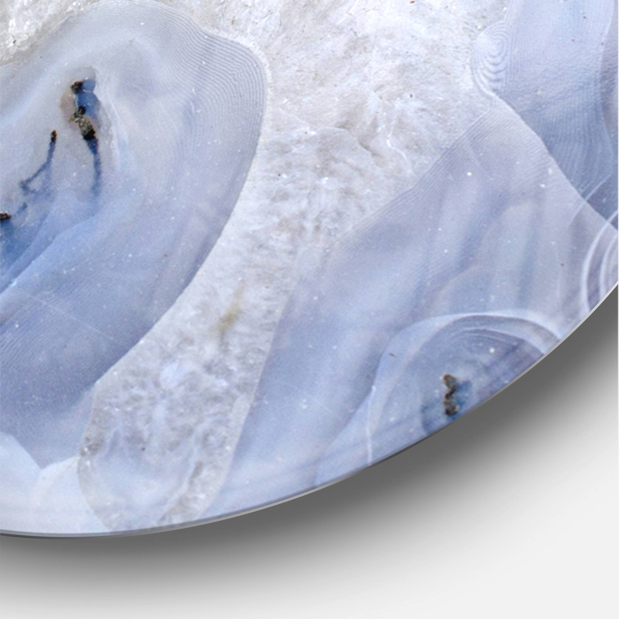 Designart Agate Stone Wall Clock