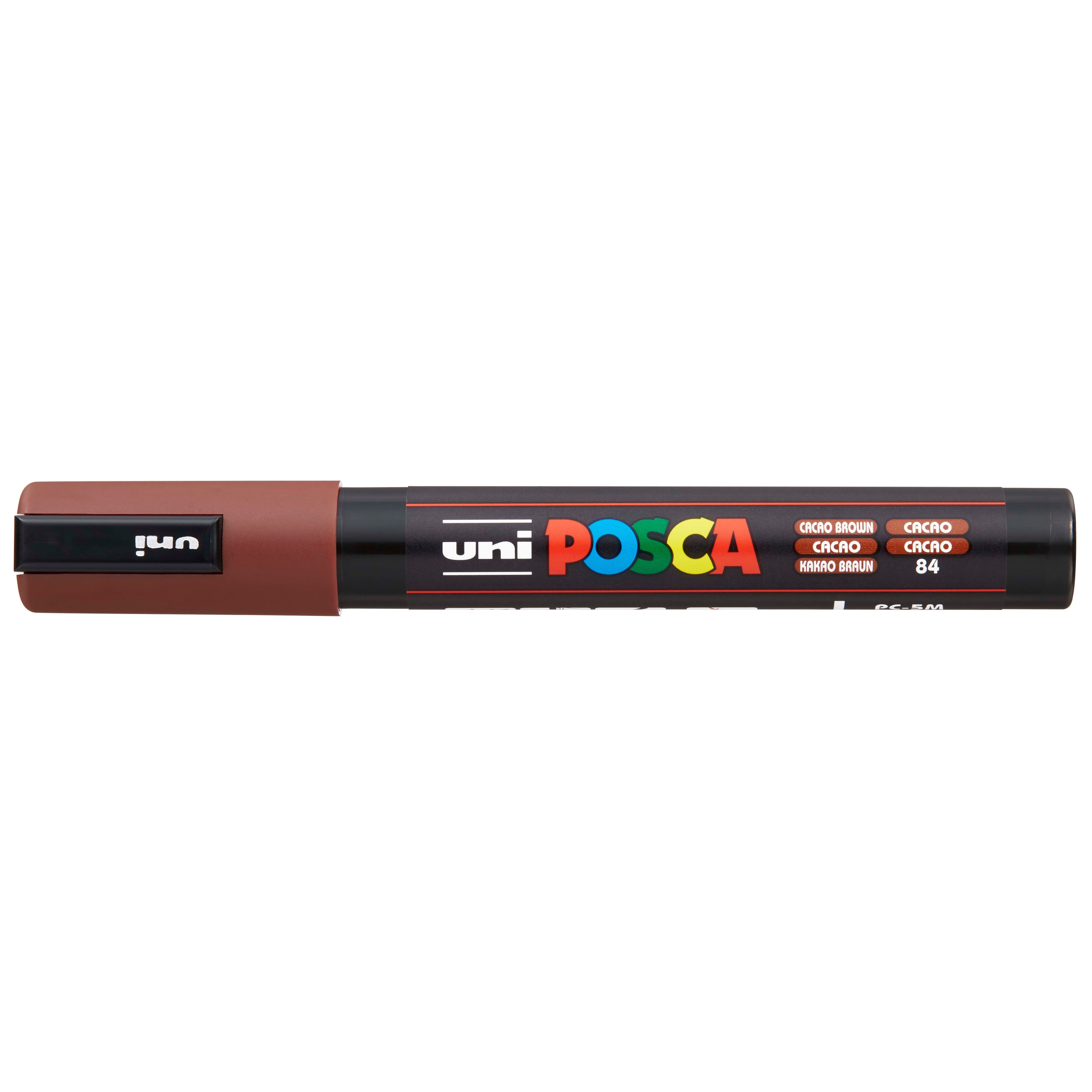 Uni POSCA PC-5M 8-Color Medium Tip Dark Paint Marker Set