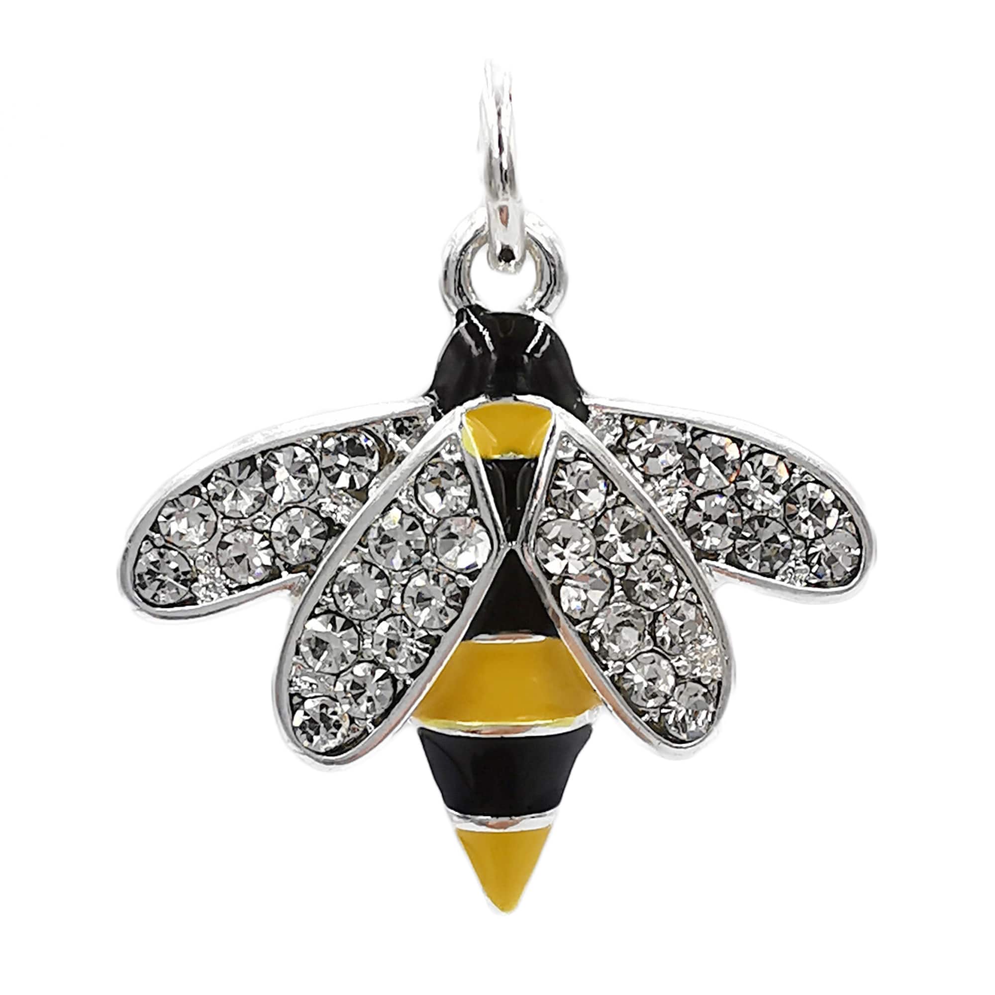 Charmalong™ Silver Plated Bee Charm by Bead Landing™