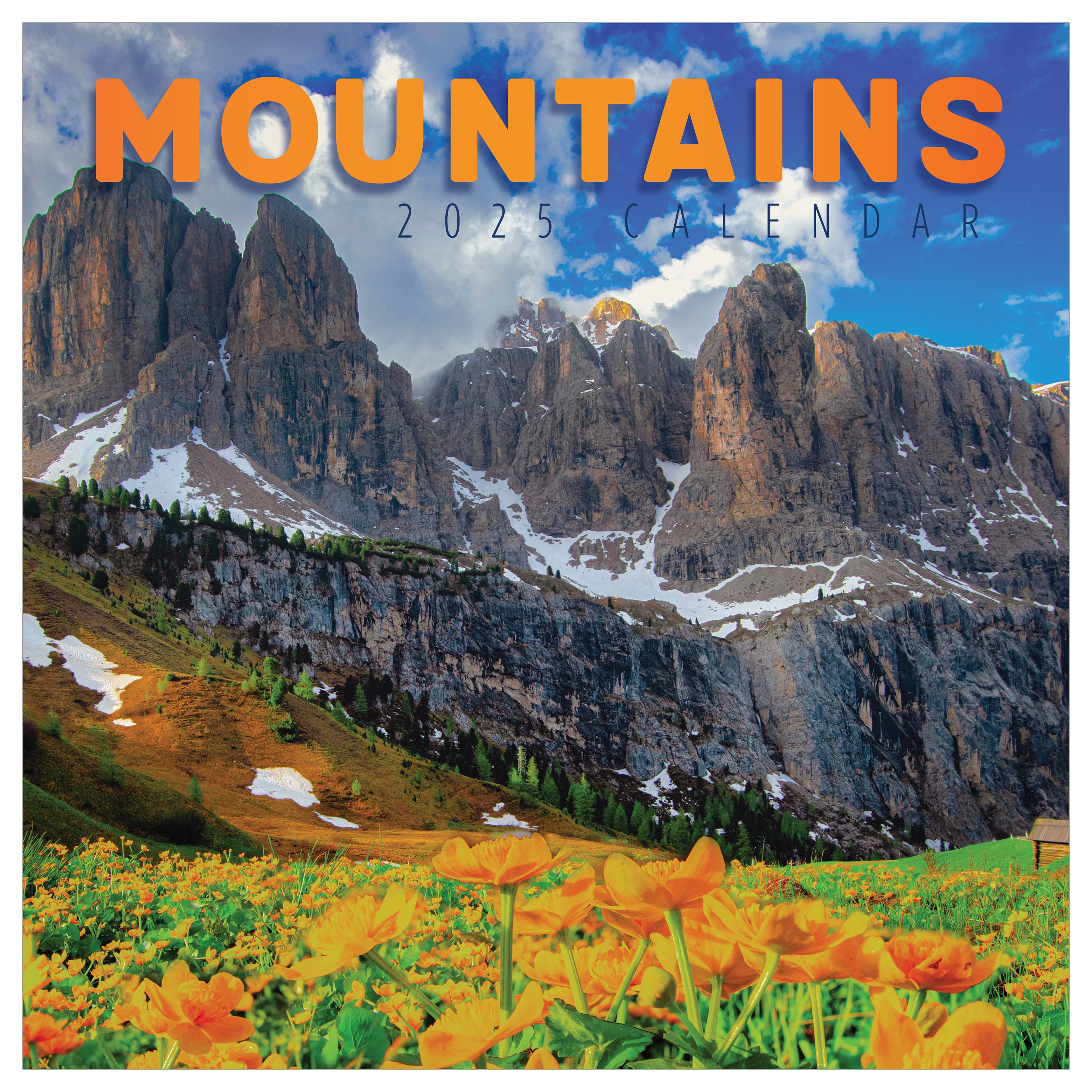 TF Publishing 2025 Mountains Wall Calendar
