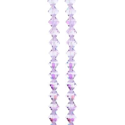 Preciosa Glass Crystal Bicone Beads, 6mm by Bead Landing™ image