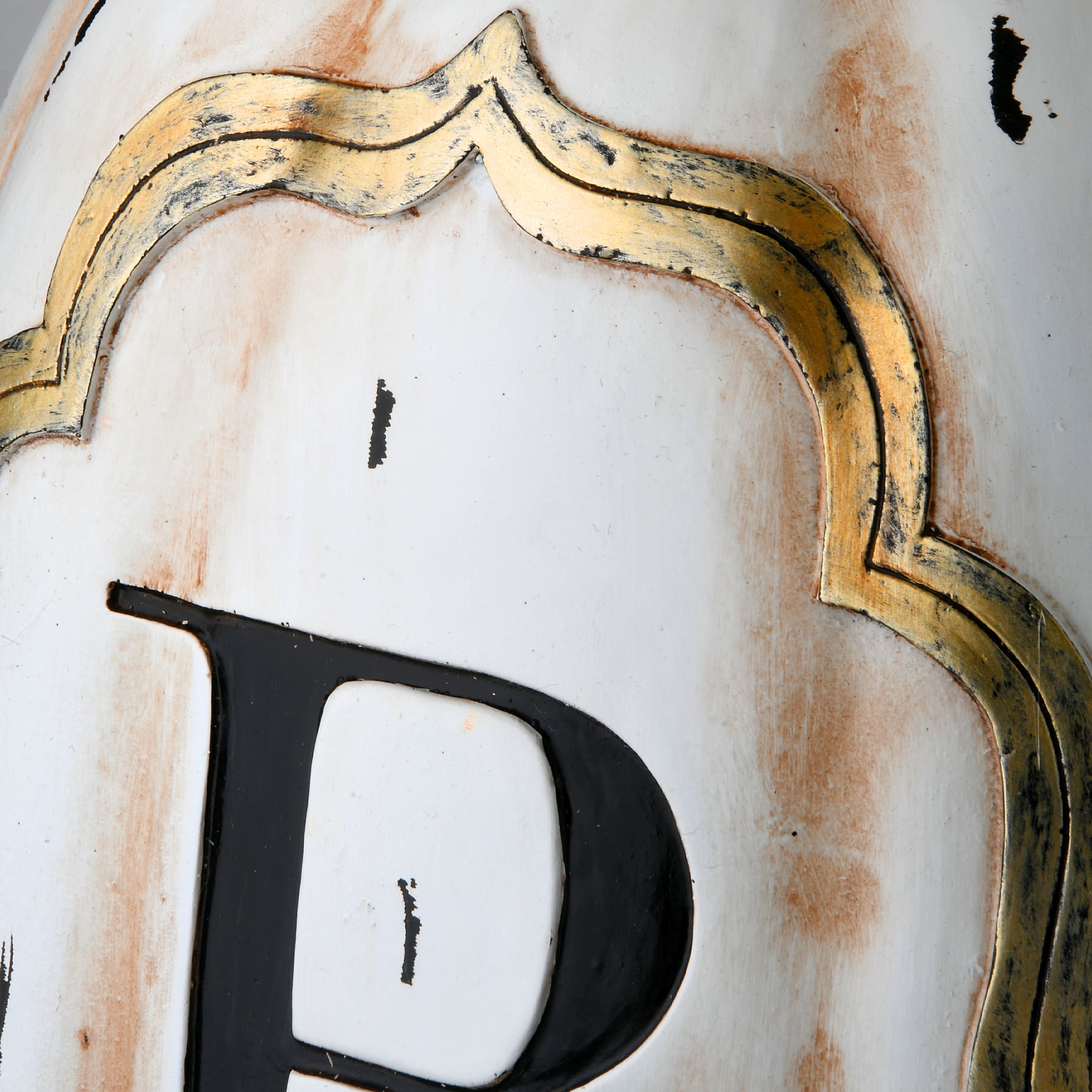 13" White Boo Pumpkin Set