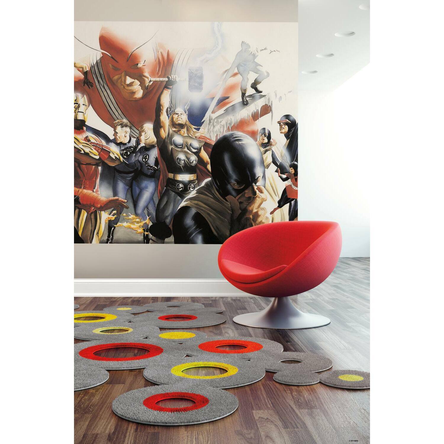 RoomMates Marvel Alex Ross Peel & Stick Wallpaper Mural