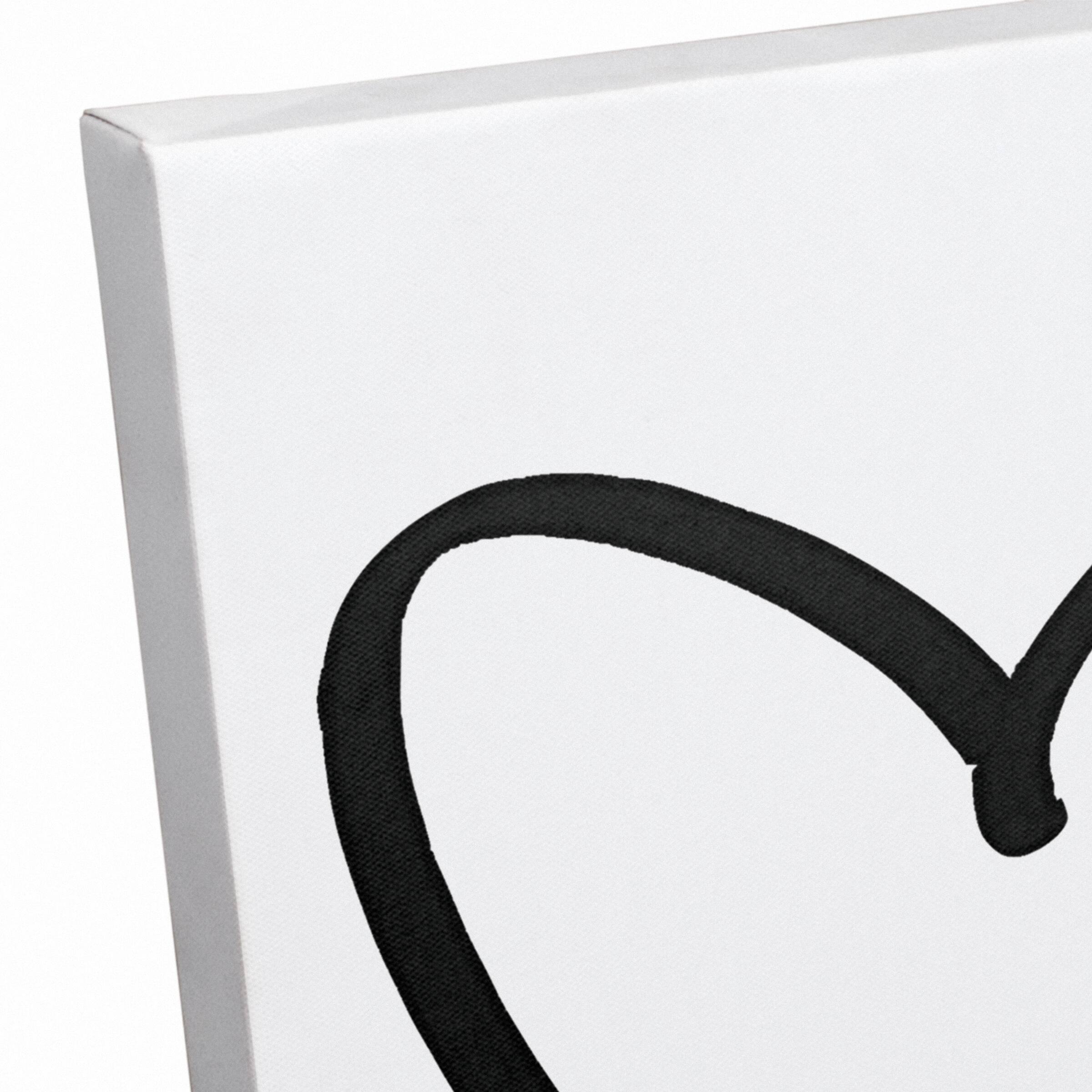Vive L&#x27;Amour Canvas Wall Art