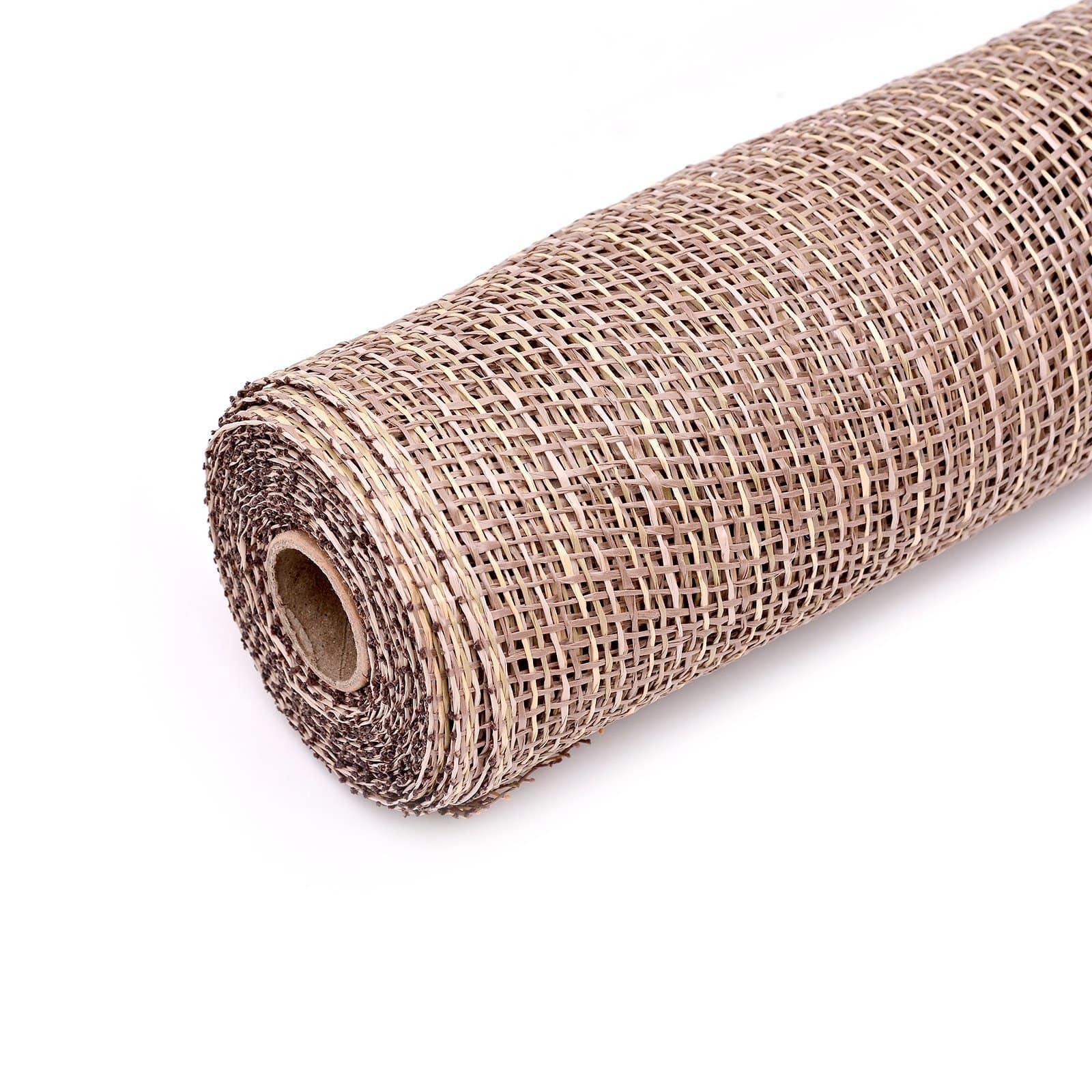 10&#x22; Beige, Natural &#x26; Moss Poly Burlap Mesh by Celebrate It&#x2122;