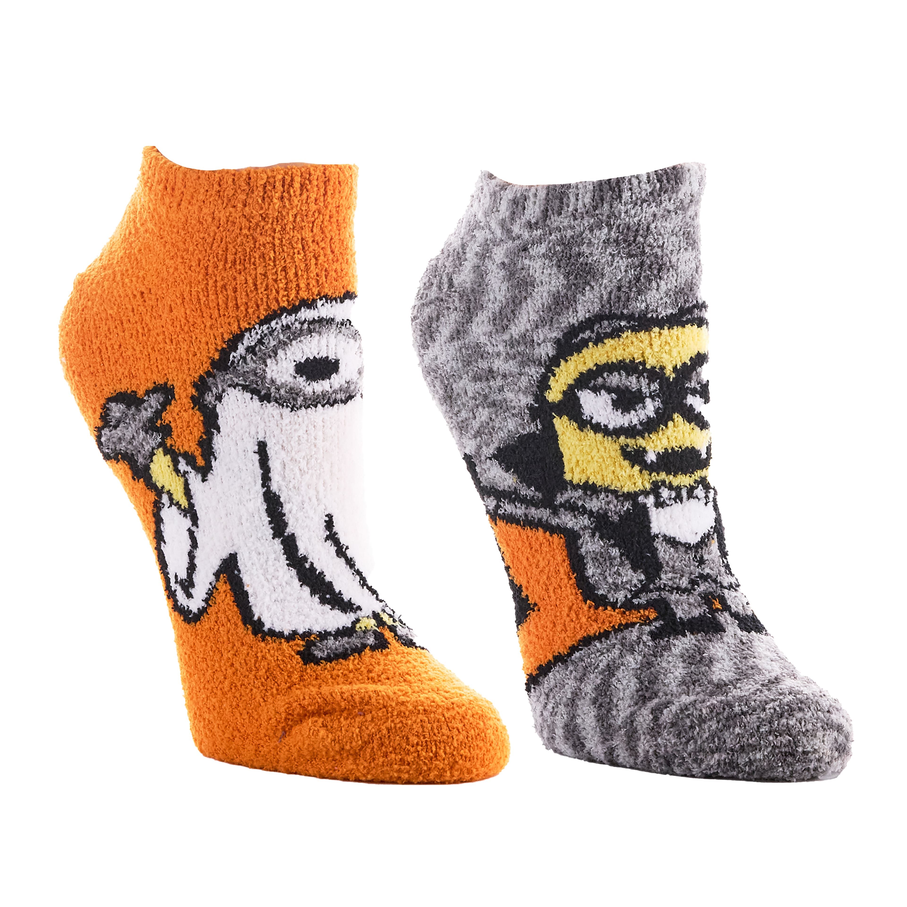 Minions&#x2122; 2 Pair Adult Ankle Sock Set