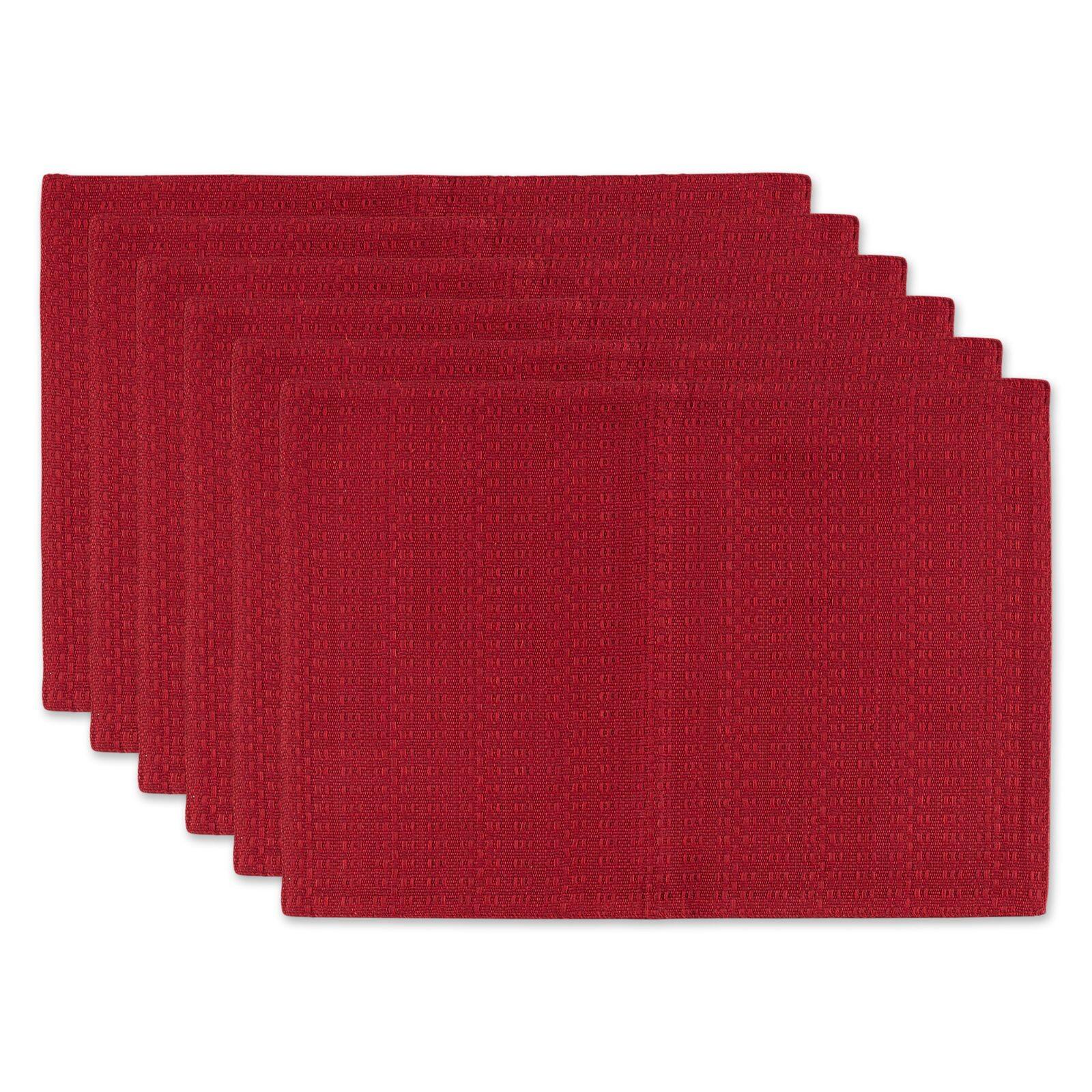 DII® Redwood Tonal Variegated Placemats, 6ct.