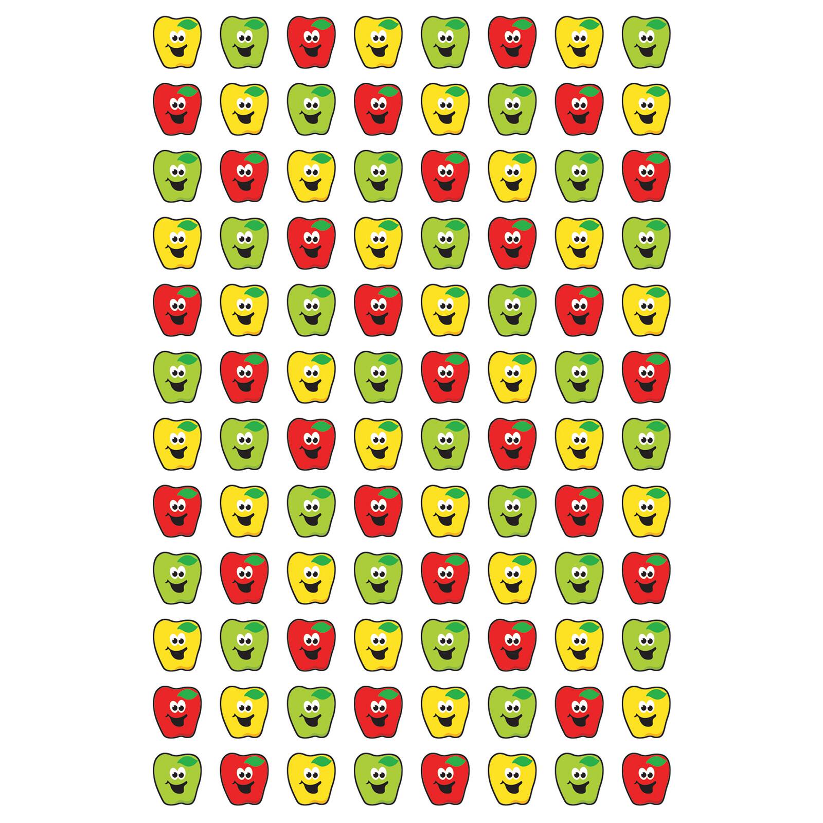 Trend Enterprises® superShapes Happy Apples Stickers, 6 Packs of 800ct.