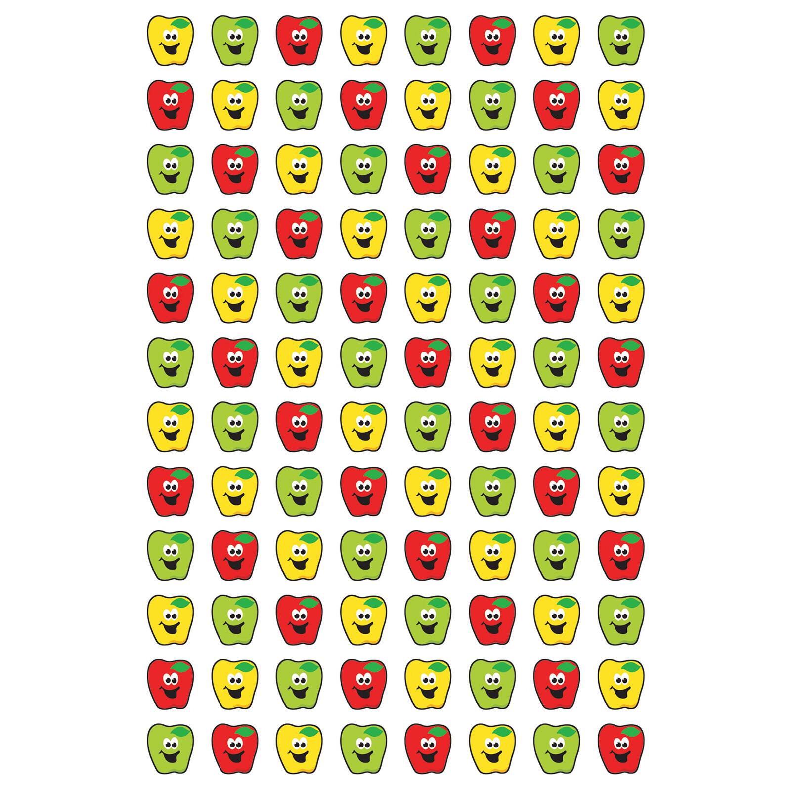 Trend Enterprises&#xAE; superShapes Happy Apples Stickers, 6 Packs of 800ct.